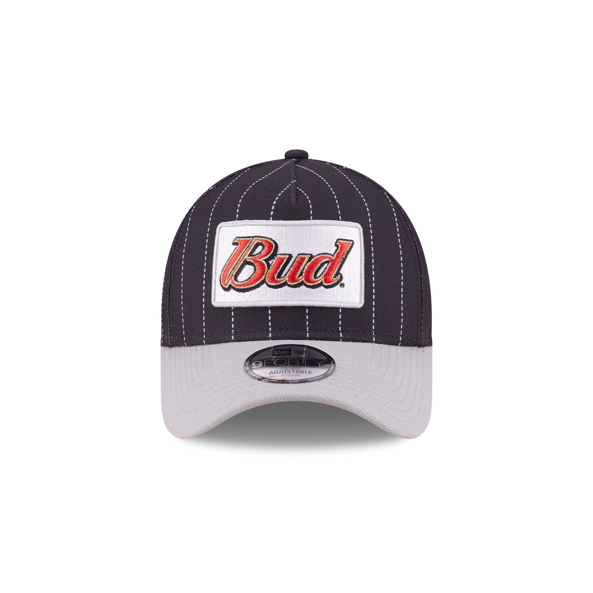 New Era Dale Earnhardt Jr. X Budweiser Pinstripe 9FORTY A-Frame Snapback