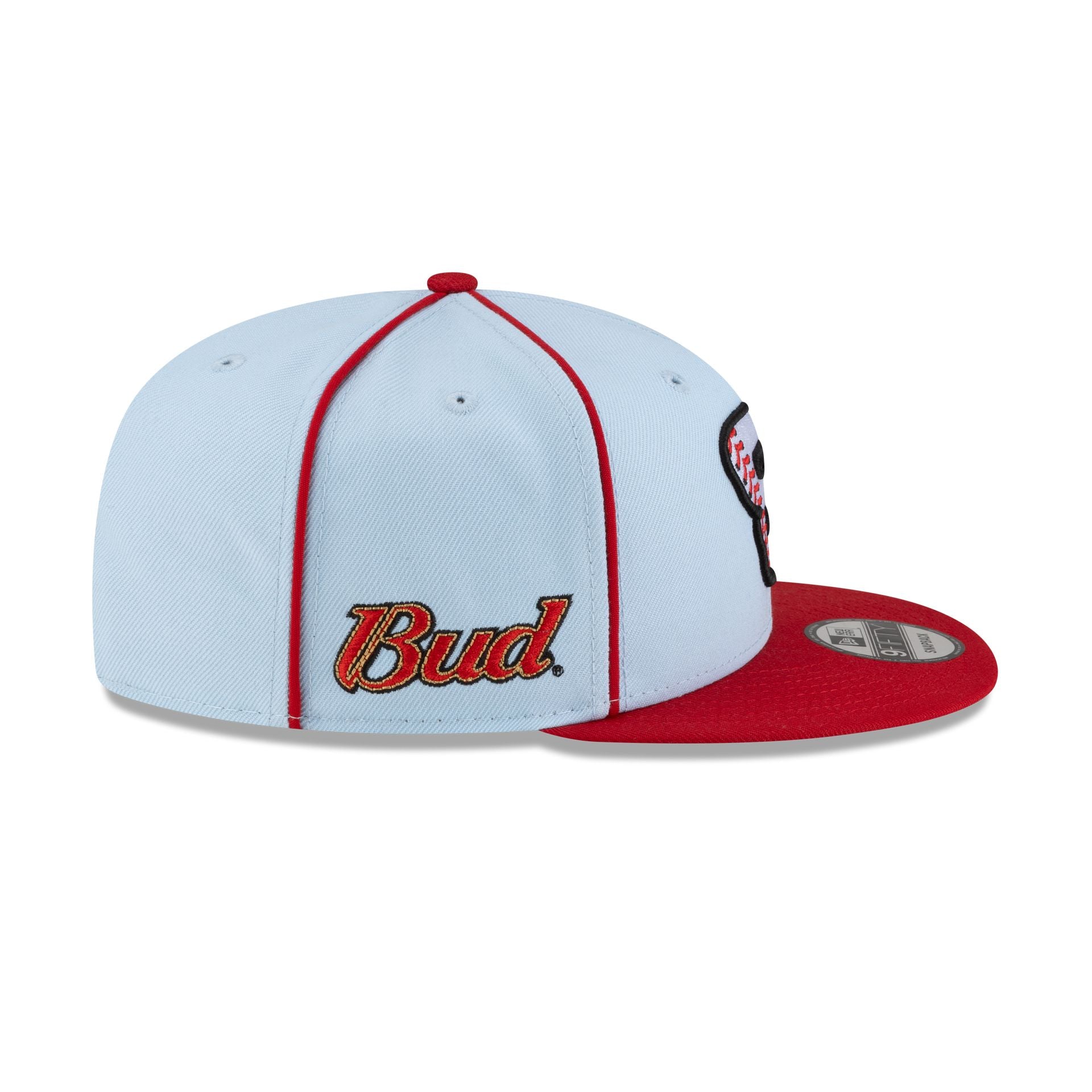 New Era Dale Earnhardt Jr. X Budweiser Sky Blue 9FIFTY Snapback