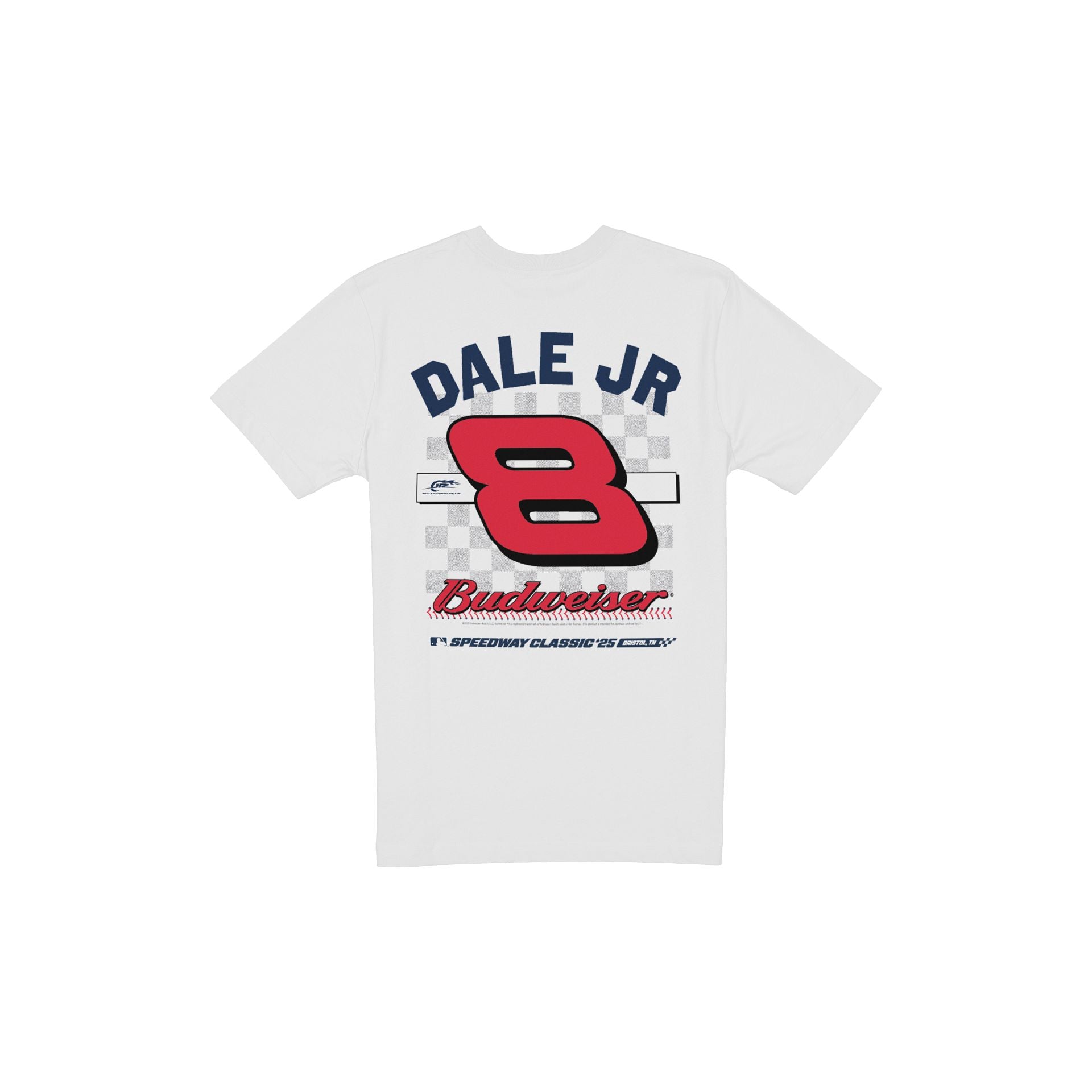 New Era Dale Earnhardt Jr. X Budweiser White T-Shirt