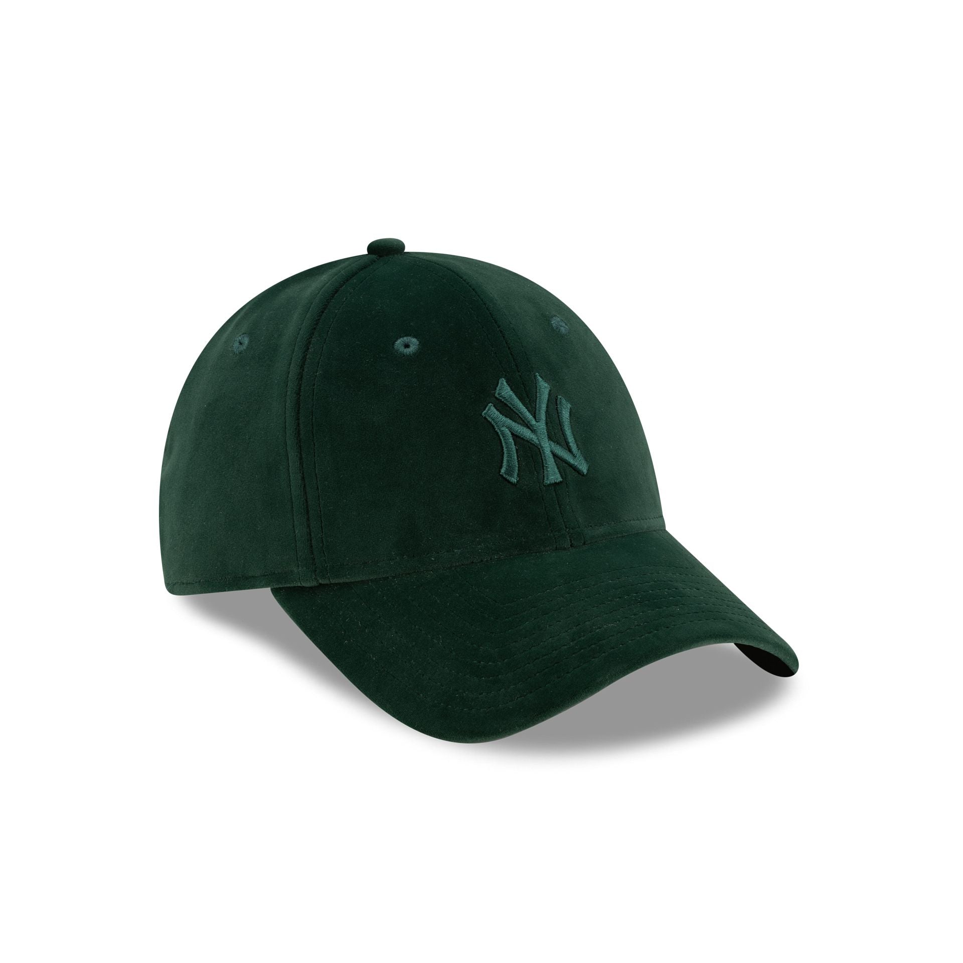 New Era Dark Green Velour Women's 9FORTY Adjustable