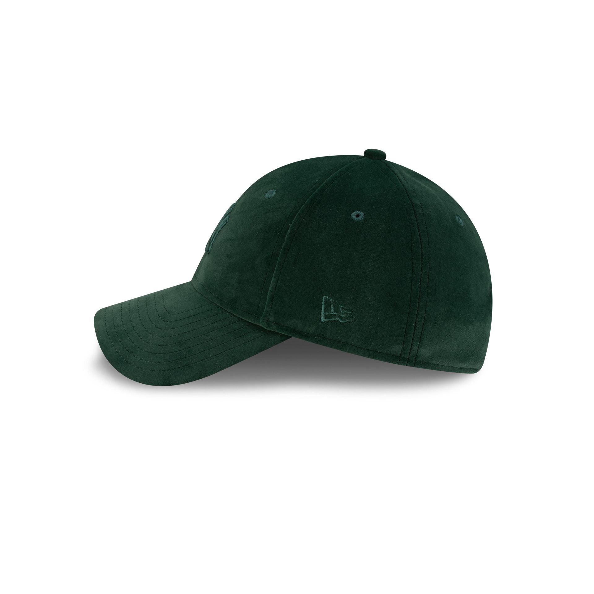 New Era Dark Green Velour Women's 9FORTY Adjustable
