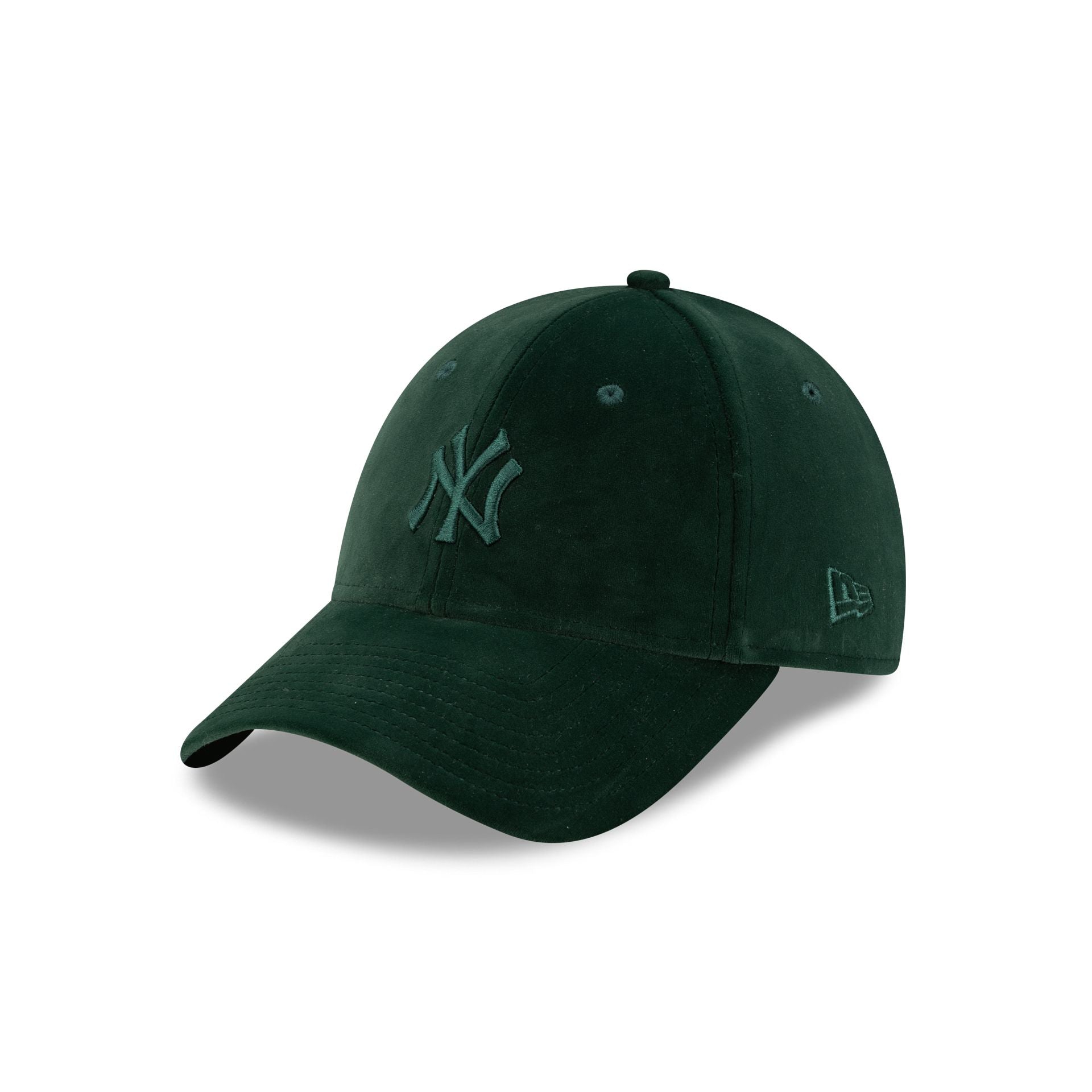 new era Dark Green Velour Women's 9FORTY Adjustable