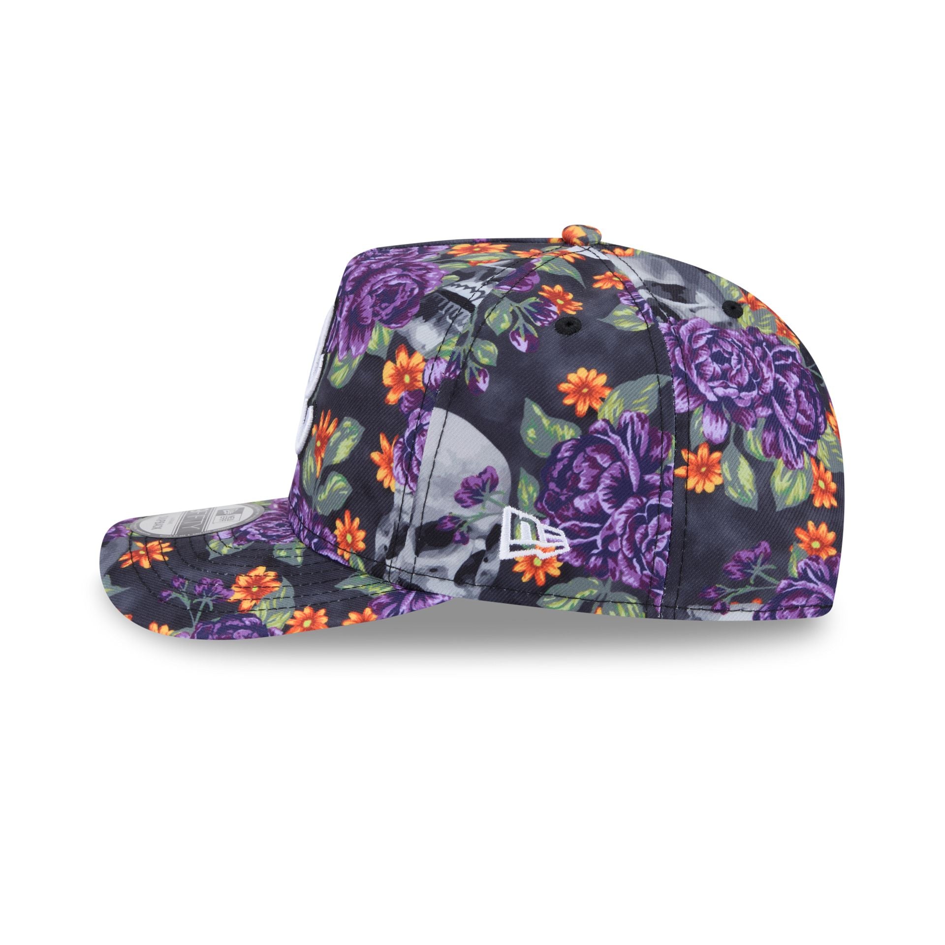New Era Day Of The Dead Skull & Roses 9FIFTY A-Frame Snapback