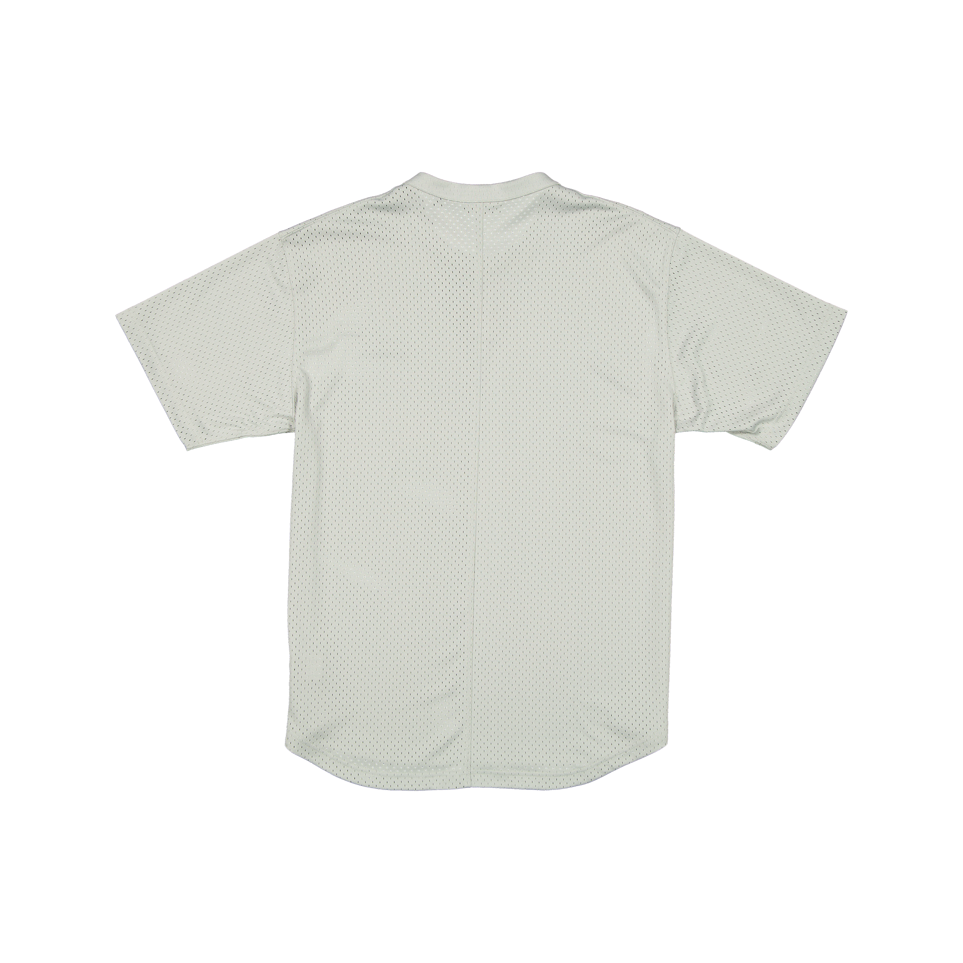 New Era Galvin 2-Button Mesh Henley Mirage Gray Jersey