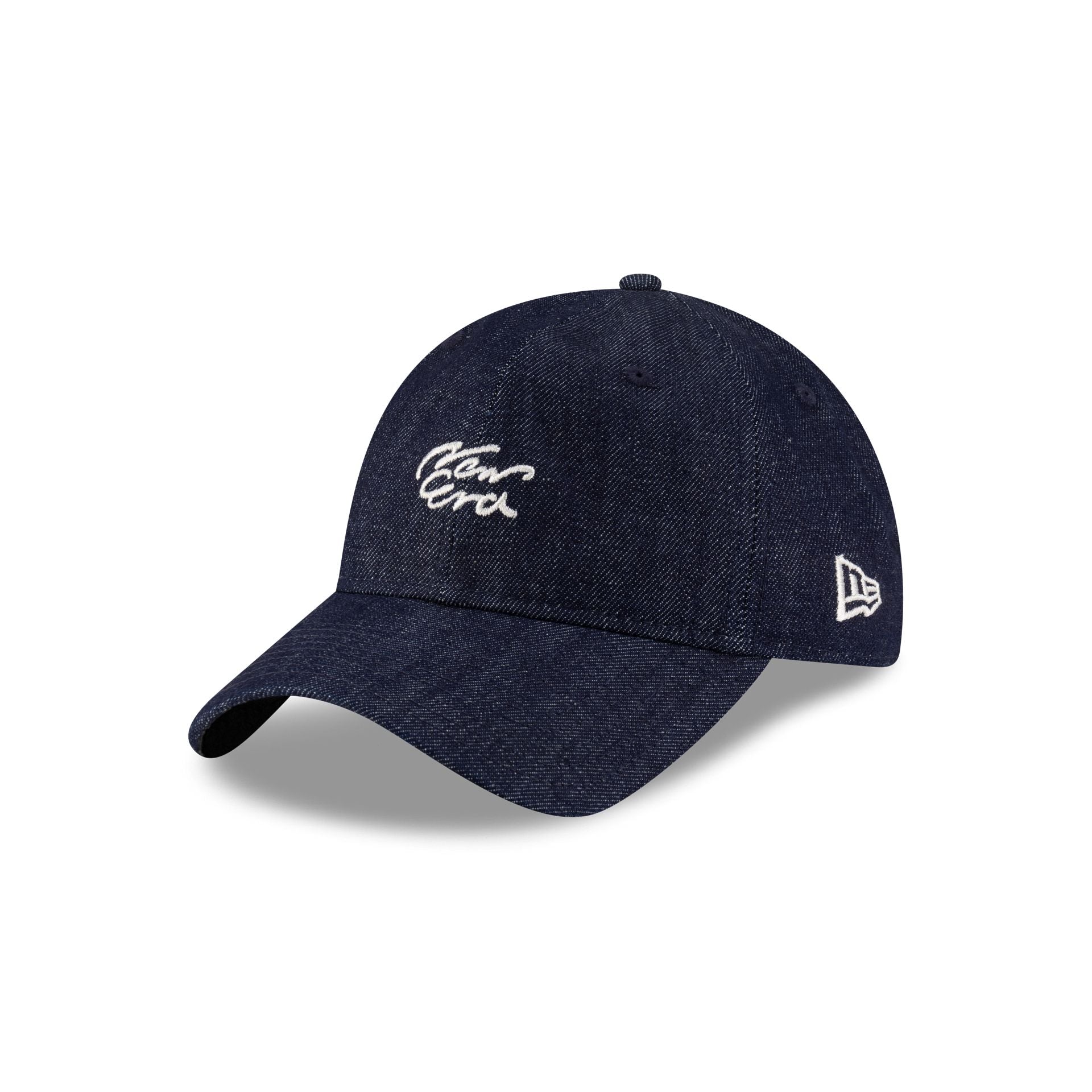 new era Handwritten Indigo Denim 9TWENTY Adjustable