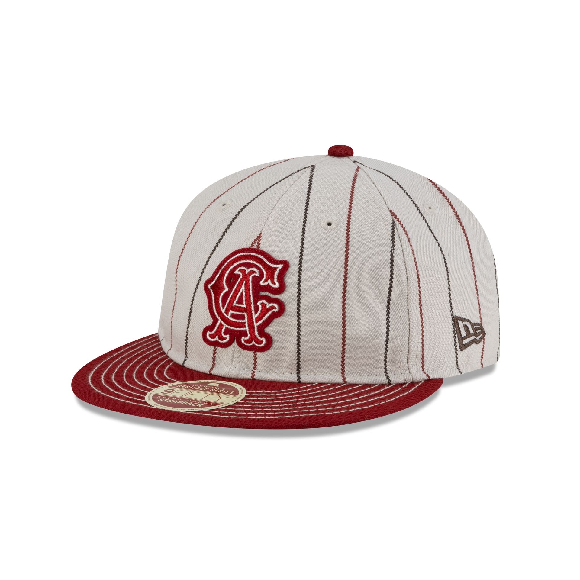 new era Heritage Classic Red Retro Crown 9FIFTY Adjustable