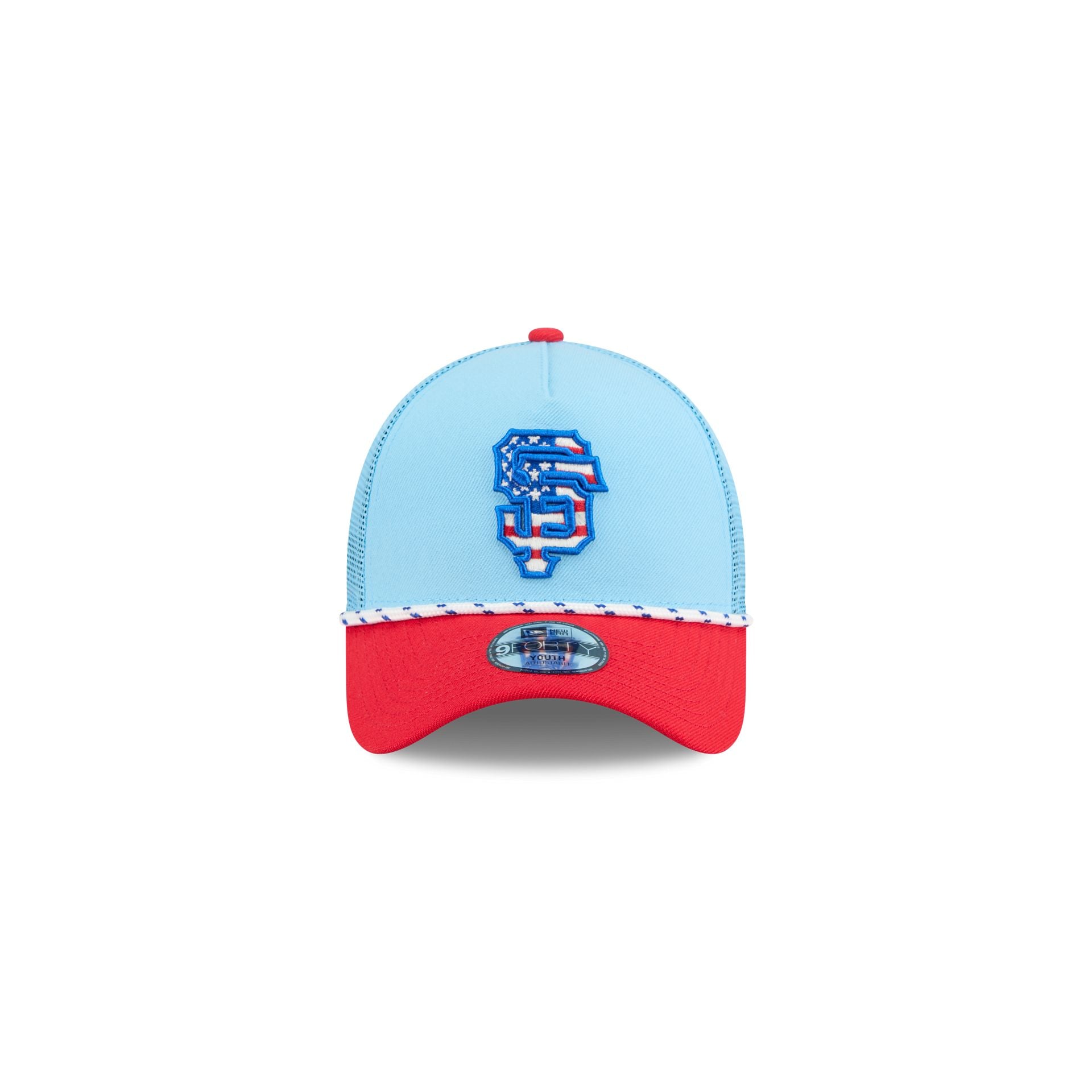 New Era Independence Day 2025 Kids 9FORTY M-Crown A-Frame Trucker