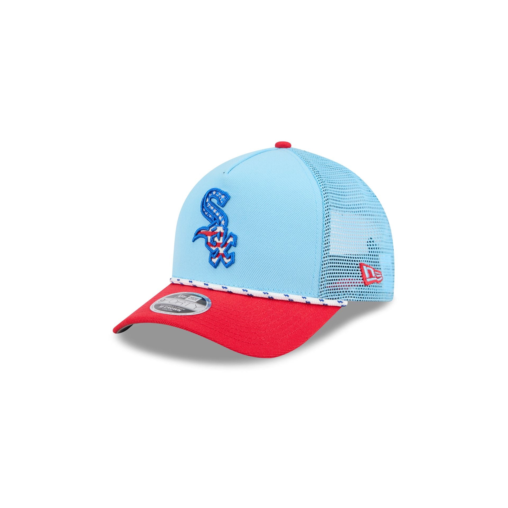 new era Independence Day 2025 Kids 9FORTY M-Crown A-Frame Trucker