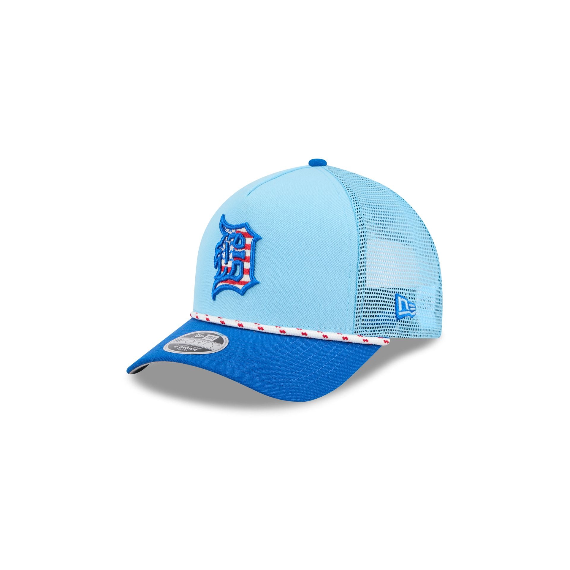 new era Independence Day 2025 Kids 9FORTY M-Crown A-Frame Trucker