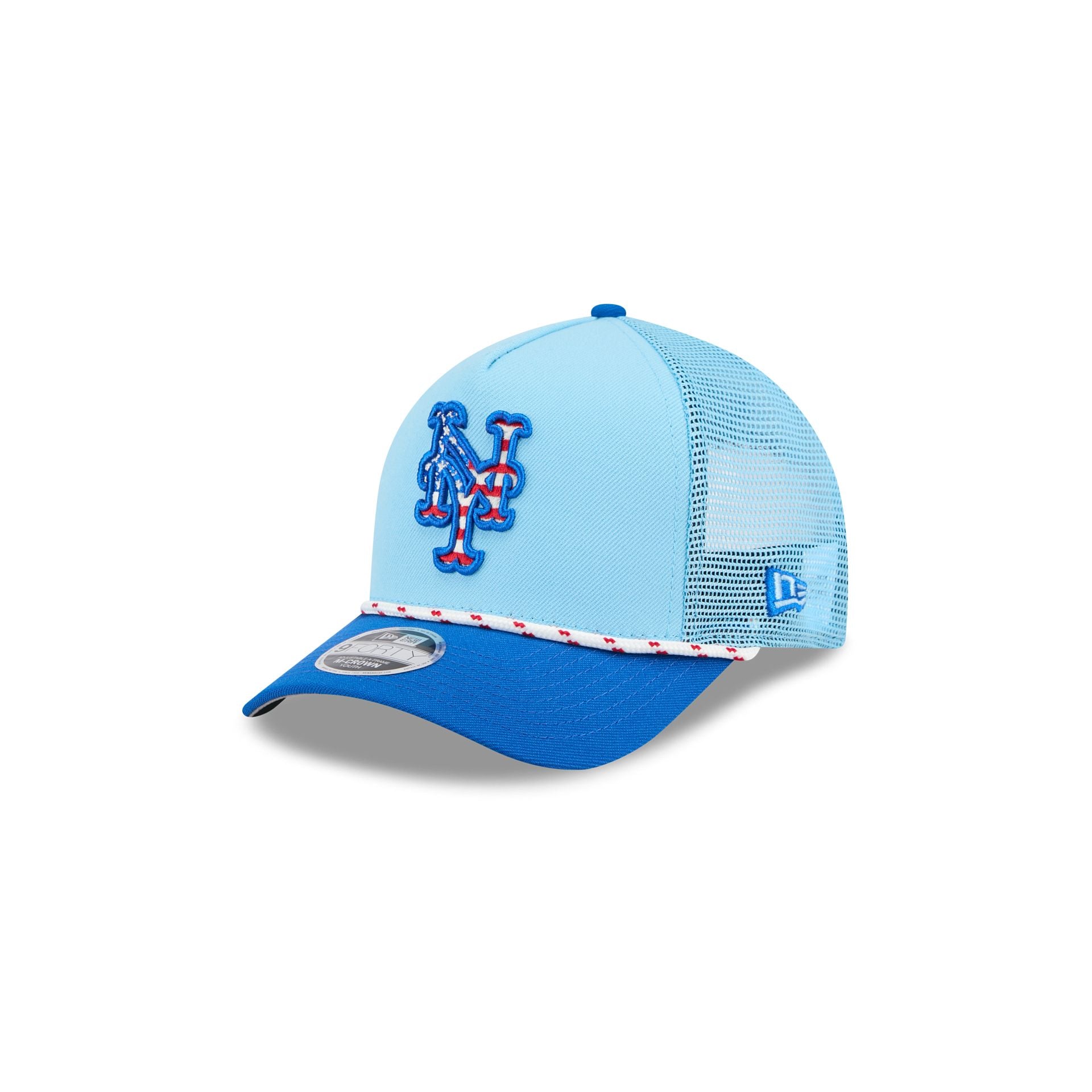 new era Independence Day 2025 Kids 9FORTY M-Crown A-Frame Trucker