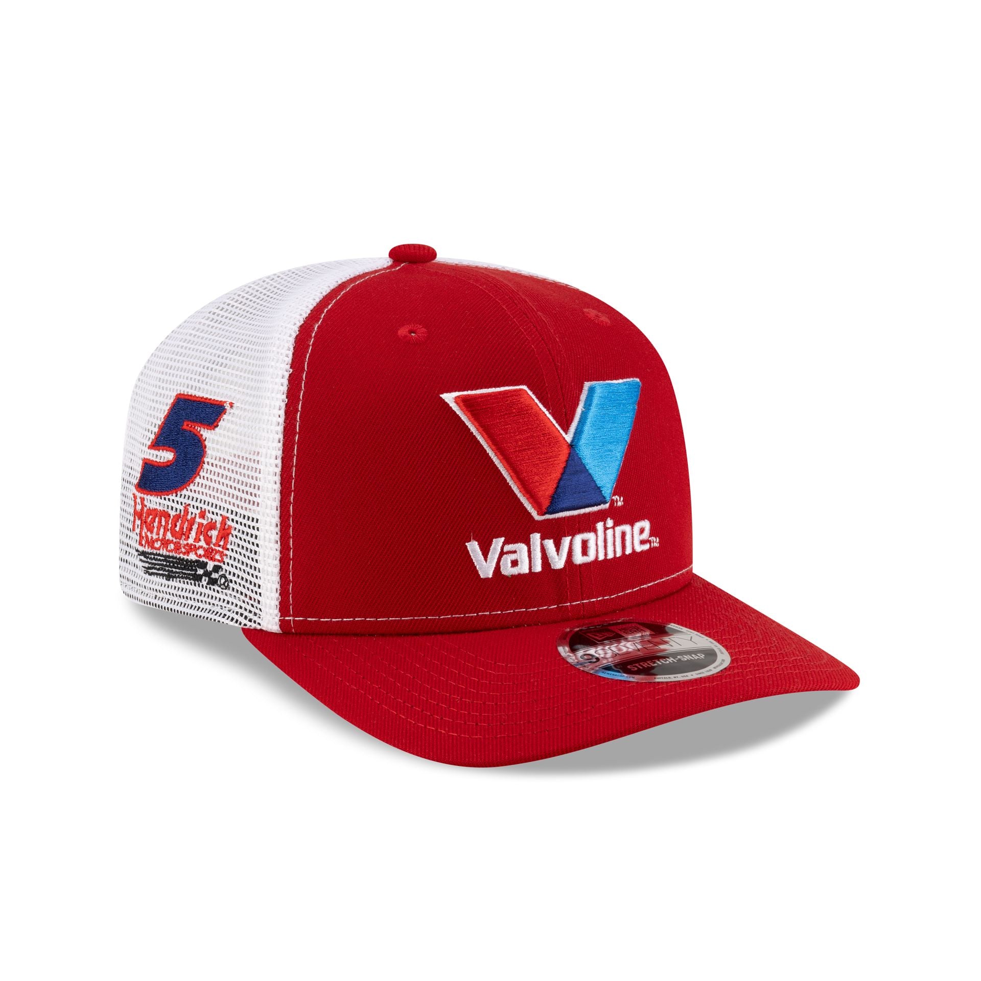 new era Kyle Larson Valvoline Partner 9SEVENTY Stretch-Snap Trucker