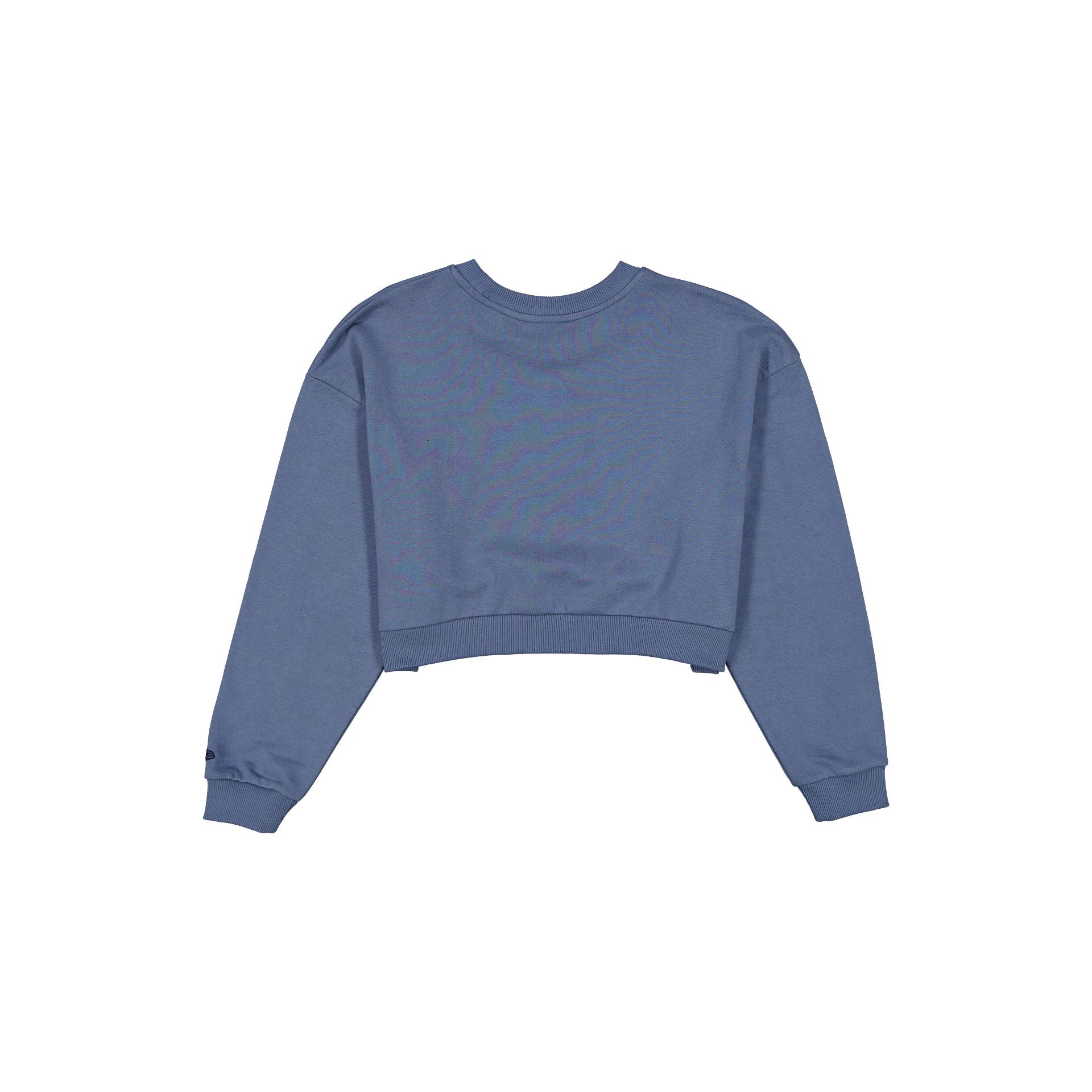 New Era League Essential Cropped Blue Women's Crewneck