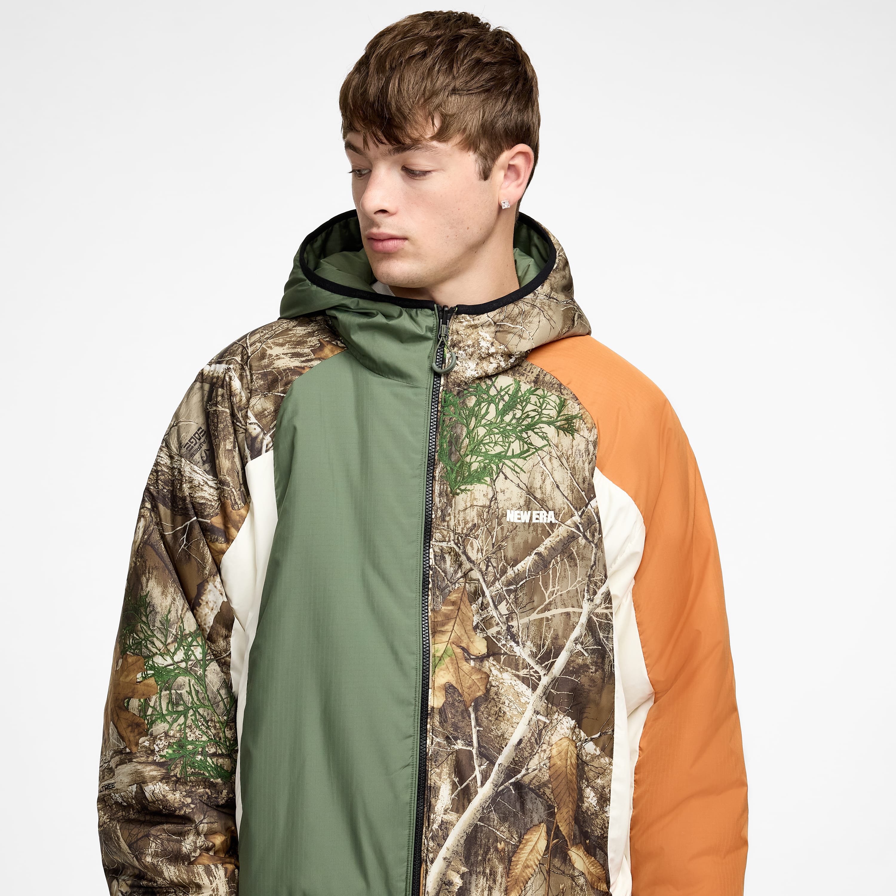 New Era Lightweight Reversible Khaki Insulated Jacket
