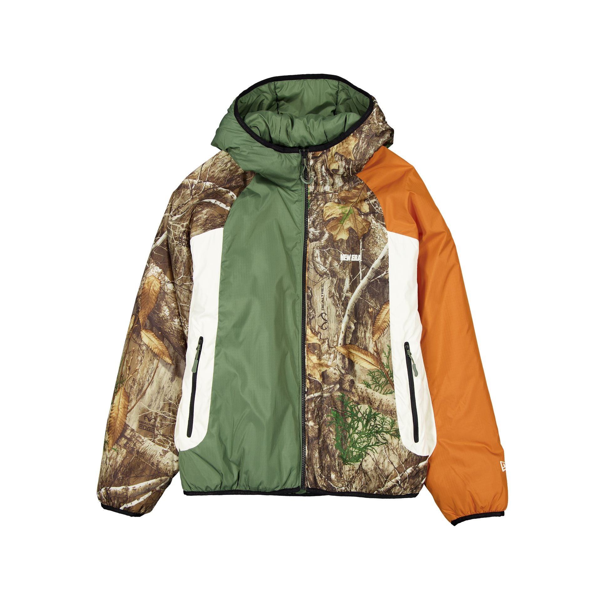 new era Lightweight Reversible Khaki Insulated Jacket