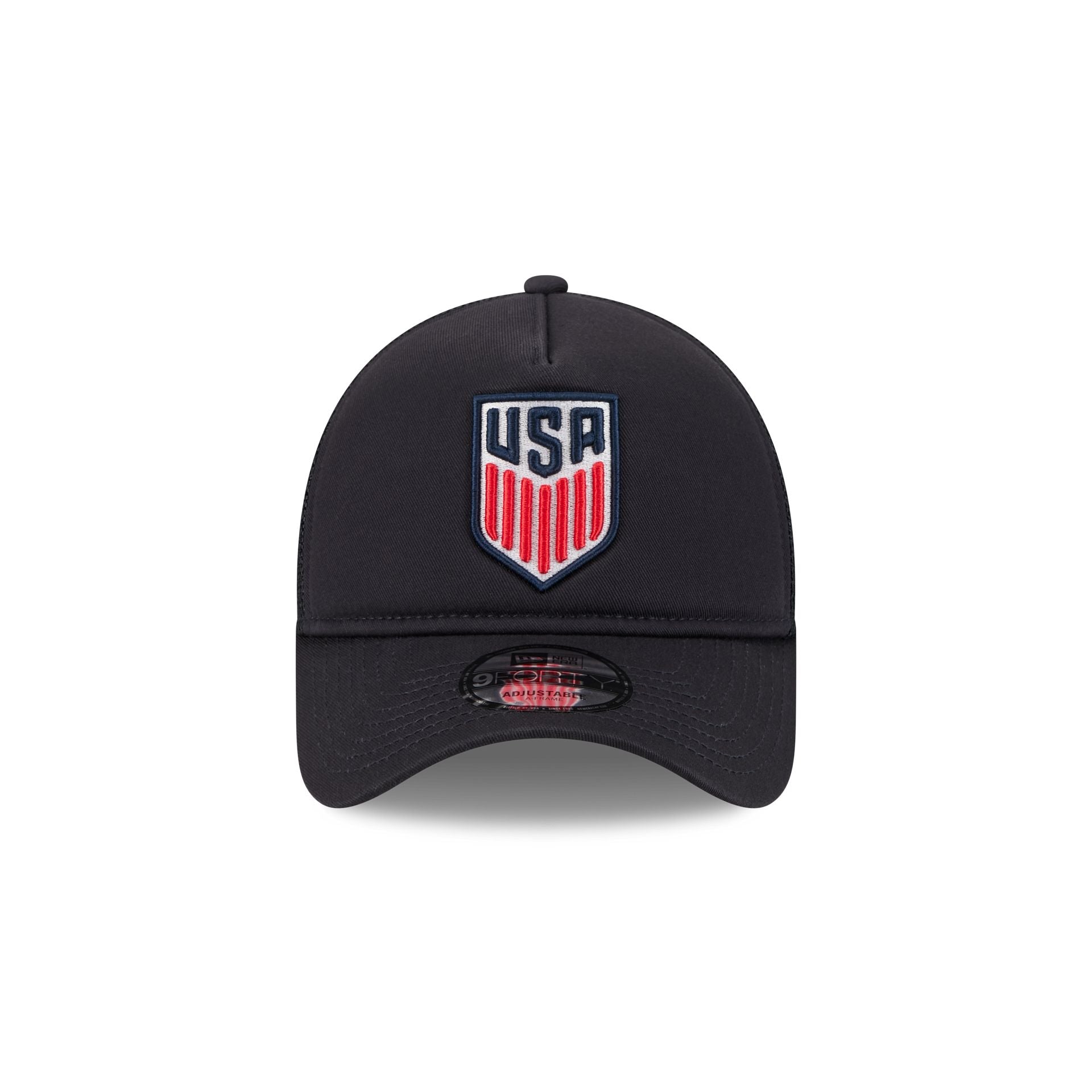 New Era Men's National Team Navy 9FORTY A-Frame Trucker