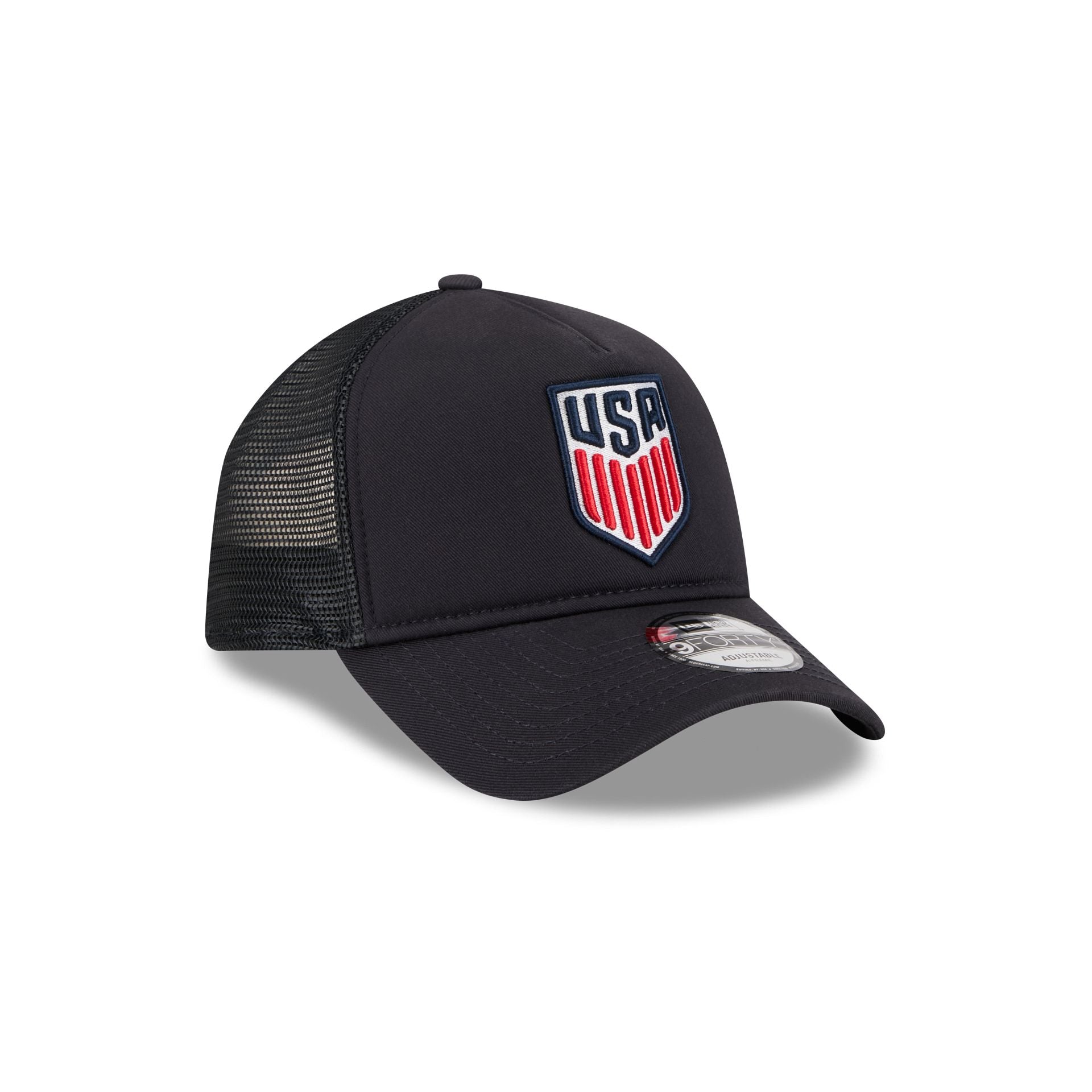 New Era Men's National Team Navy 9FORTY A-Frame Trucker