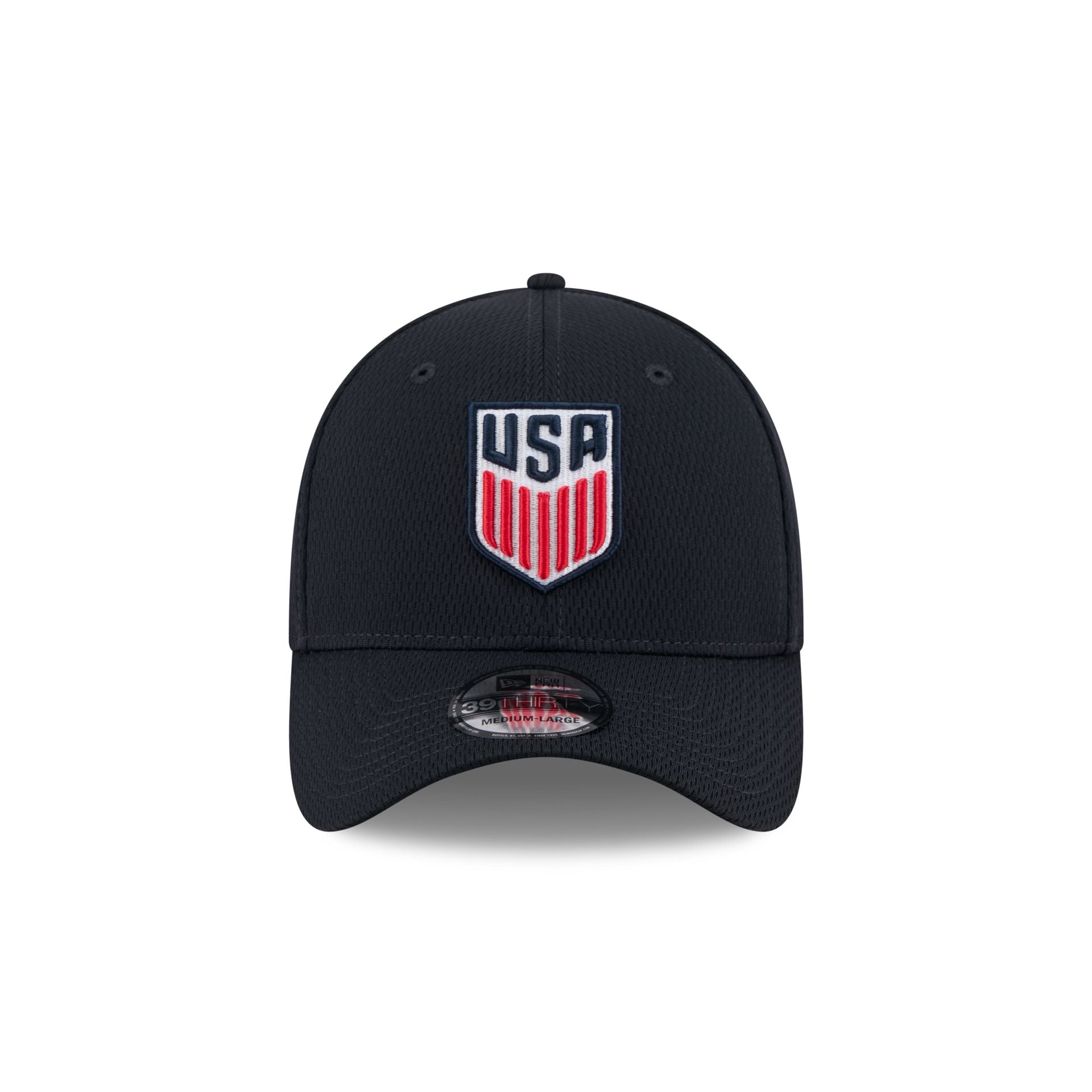 New Era Men's National Team Rear Wordmark 39THIRTY Stretch Fit