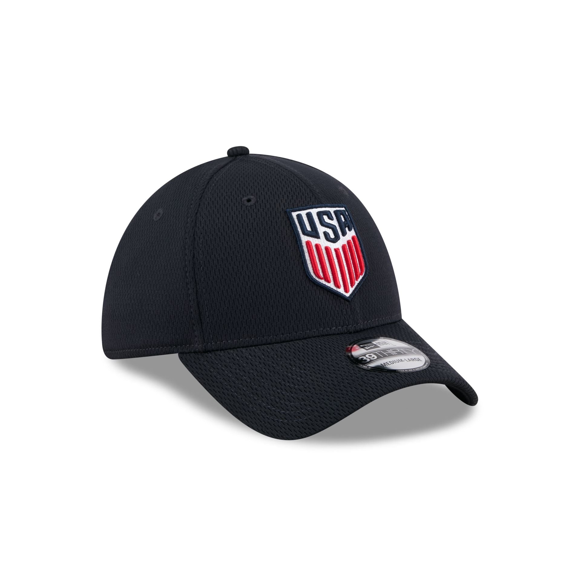 New Era Men's National Team Rear Wordmark 39THIRTY Stretch Fit