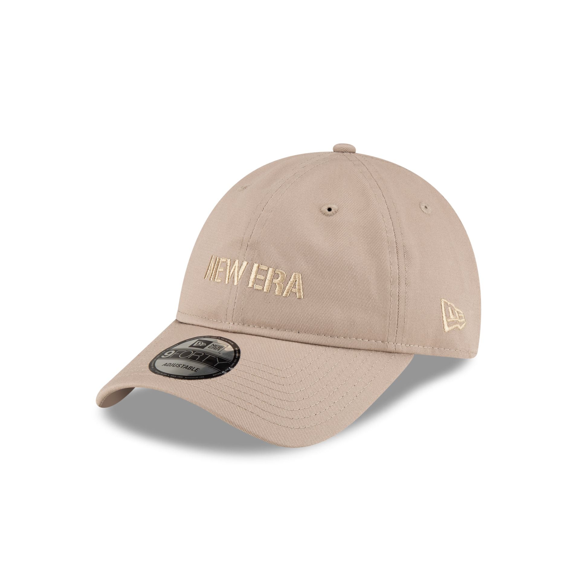 new era Metal Buckle Tan 9FORTY Unstructured Adjustable