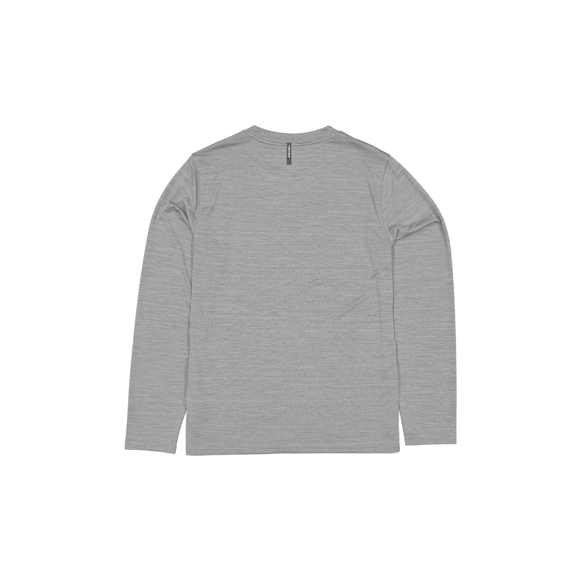 New Era Momentum Training Heather Gray Long-Sleeve T-Shirt