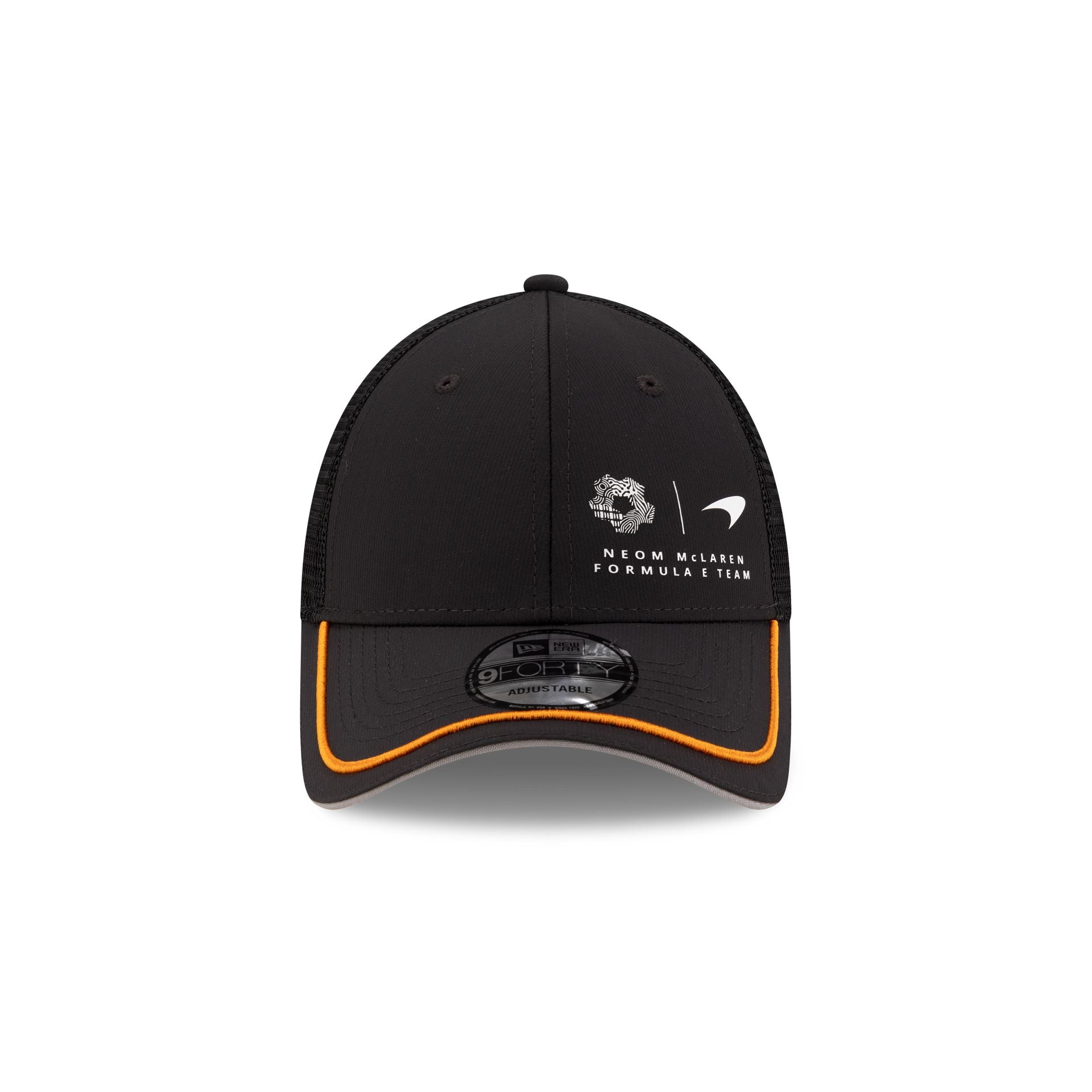 New Era NEOM McLaren Formula E Team Black Repreve 9FORTY Trucker
