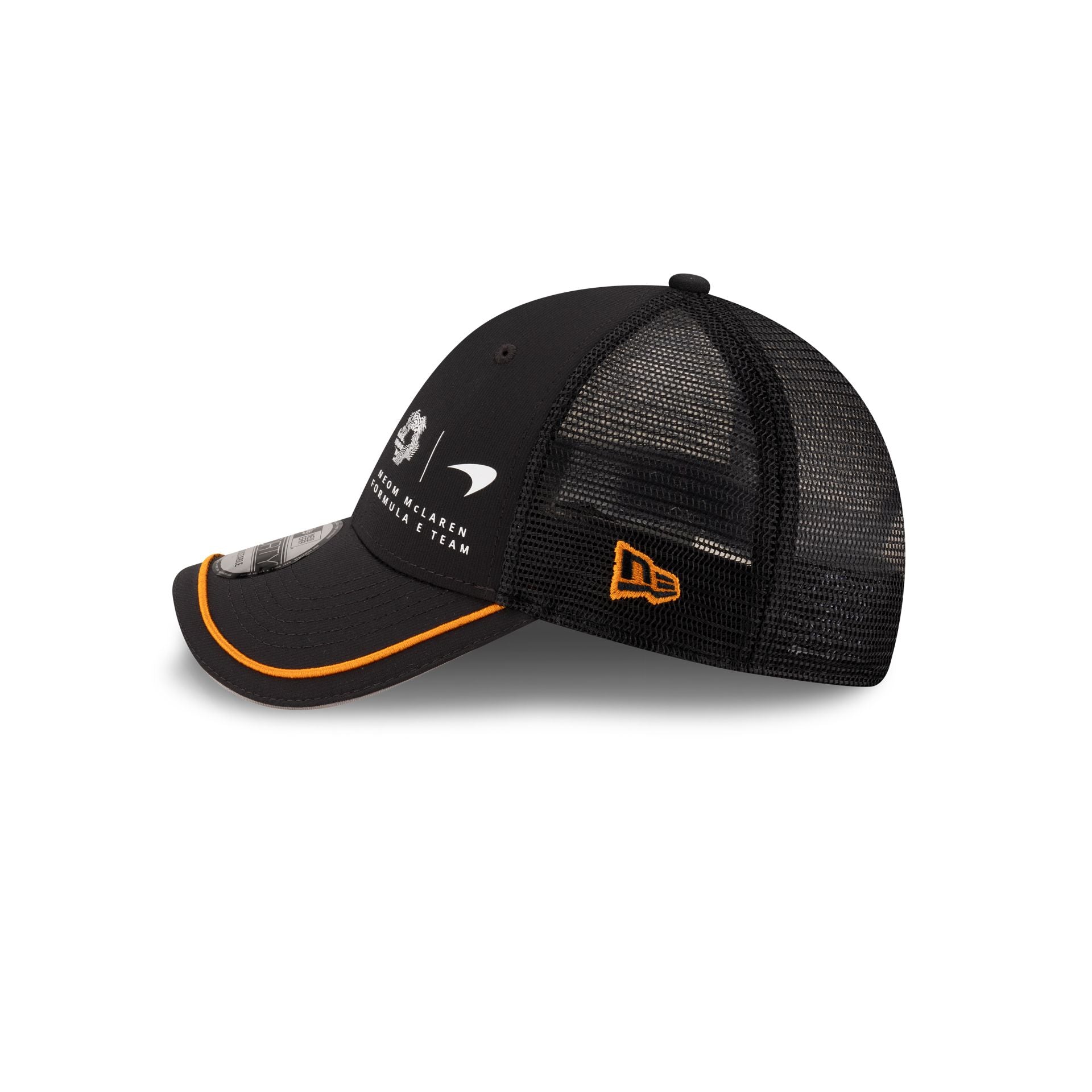 New Era NEOM McLaren Formula E Team Black Repreve 9FORTY Trucker