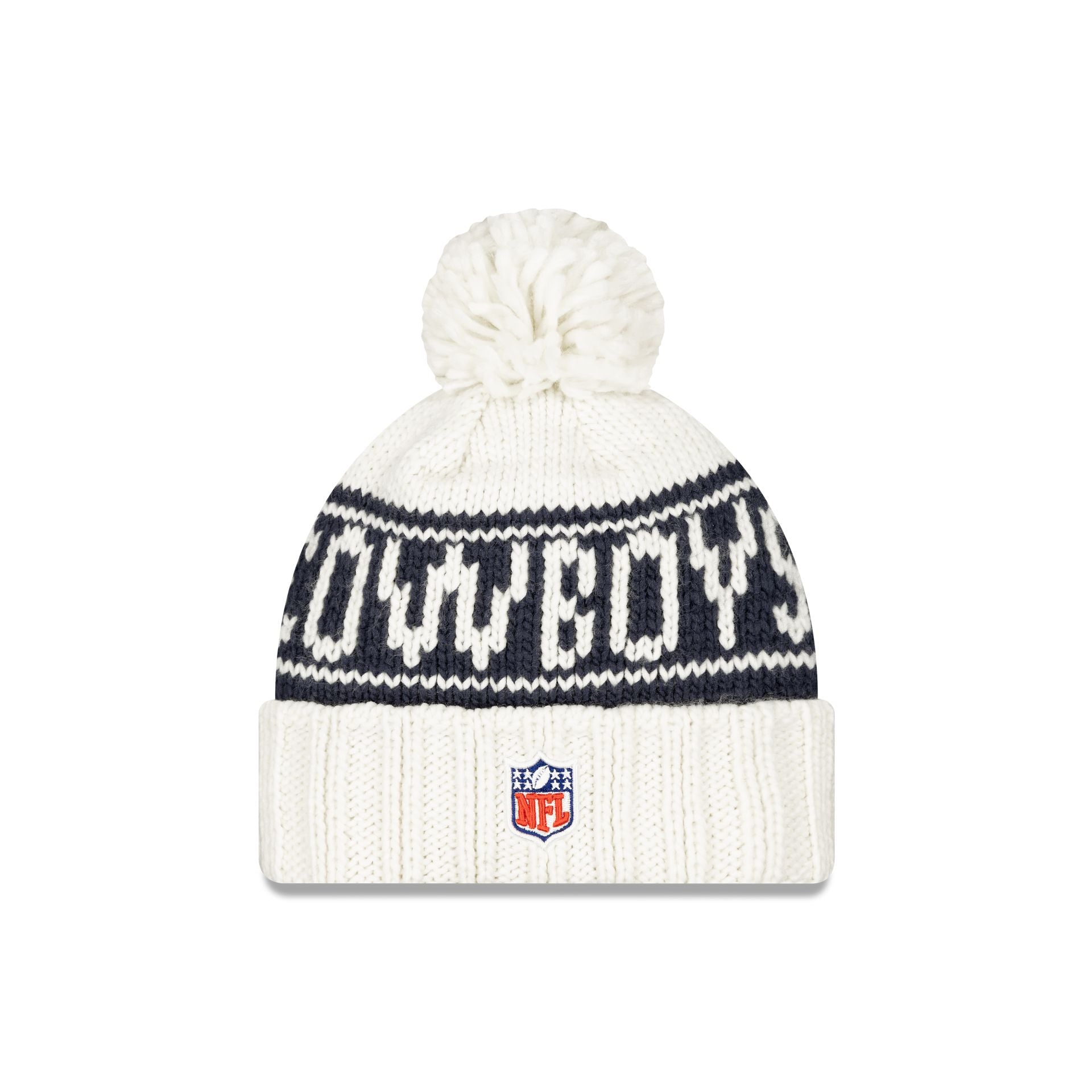 New Era 2024 Cold Weather Chrome Pom Knit