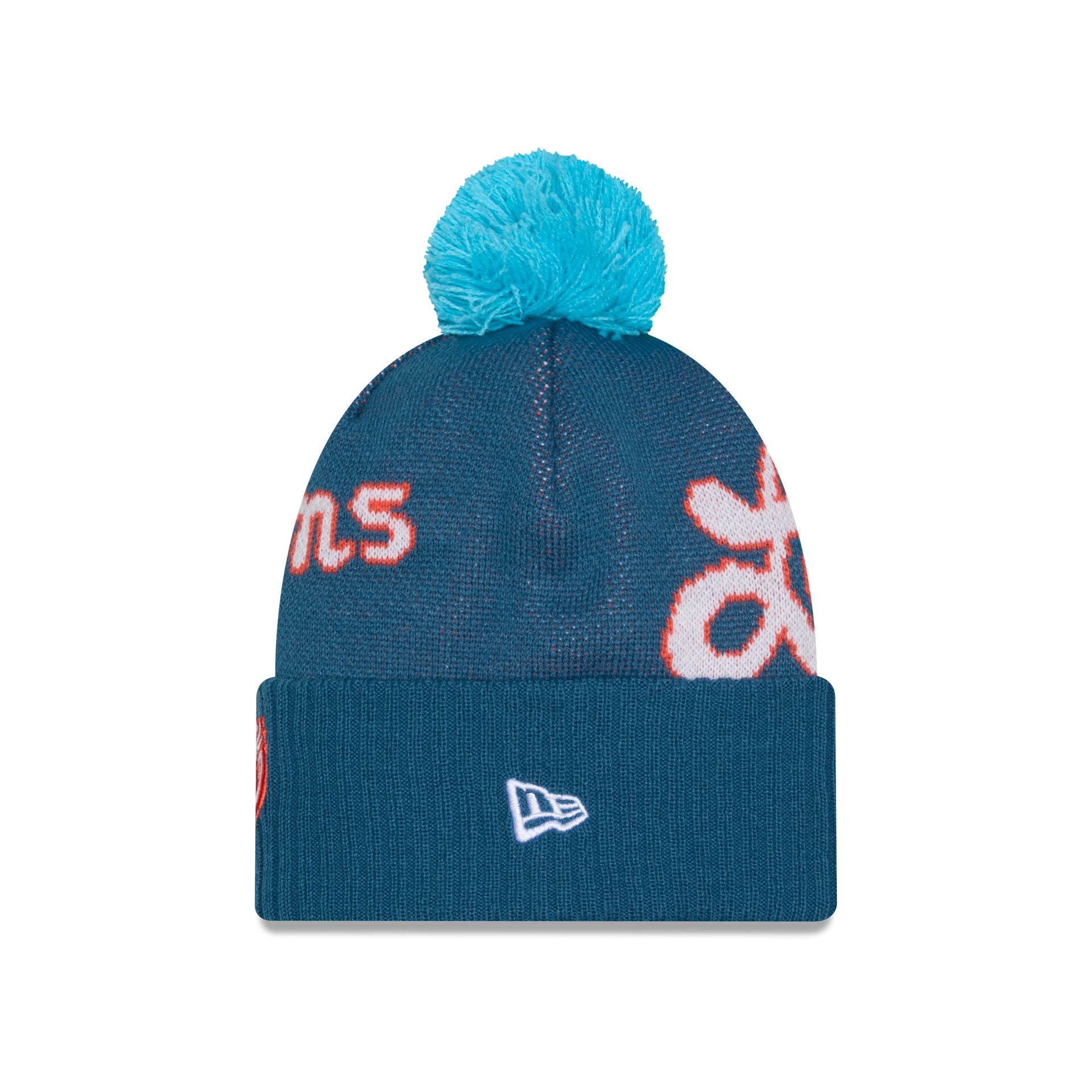 New Era 2025 Jersey Hook Blue Pom Knit