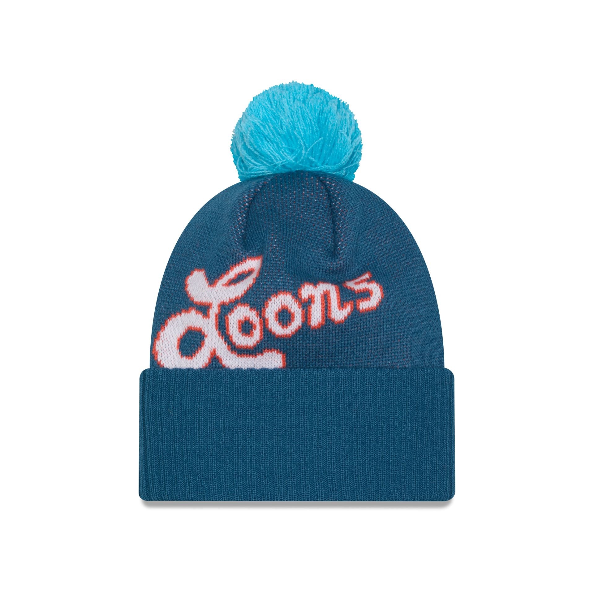 New Era 2025 Jersey Hook Blue Pom Knit