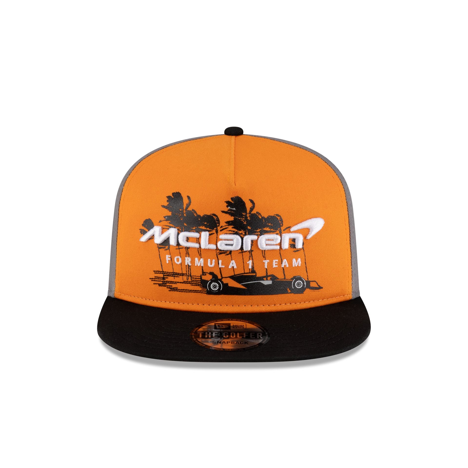 New Era 2025 Miami Race Orange Golfer