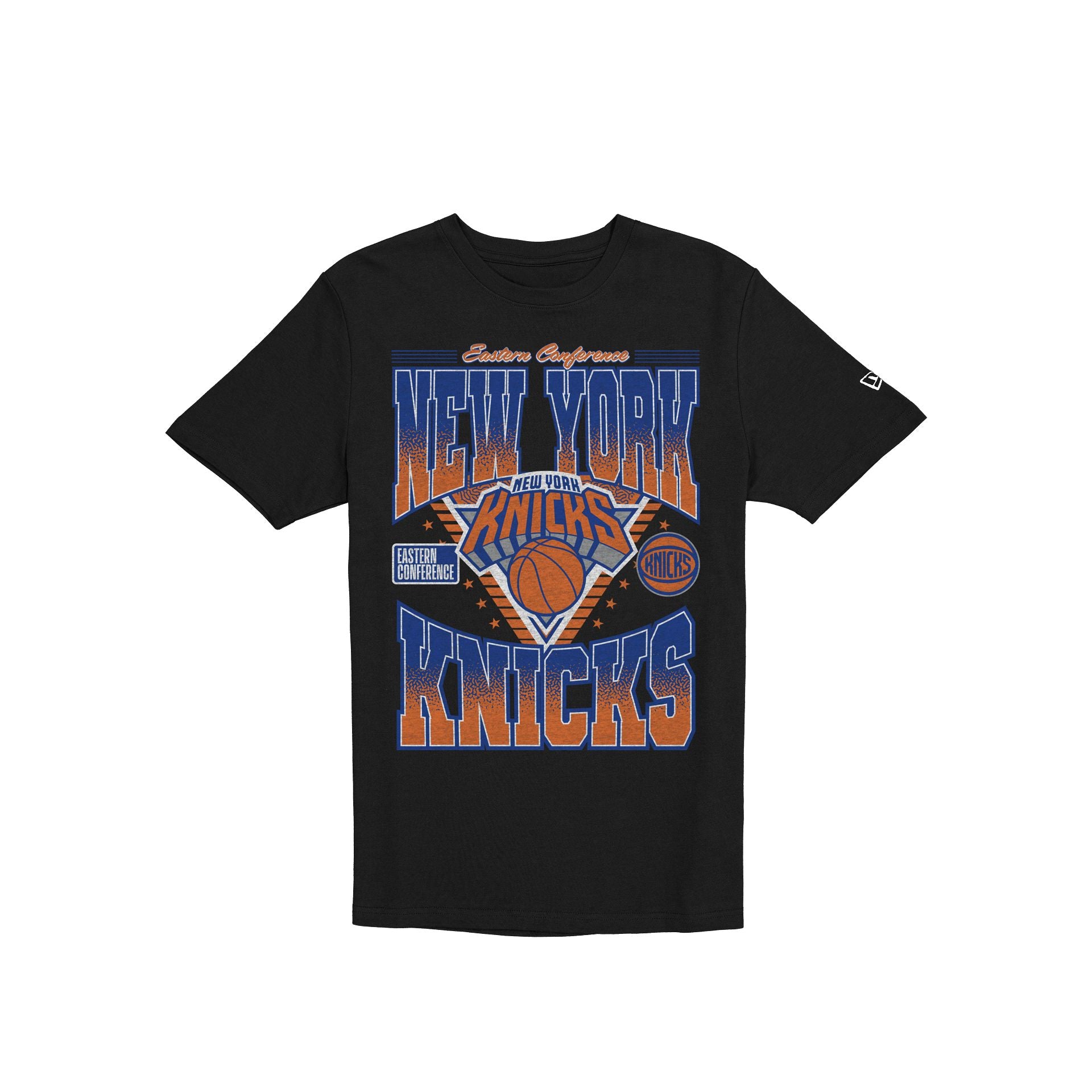 new era 2025 NBA Playoff Black T-Shirt