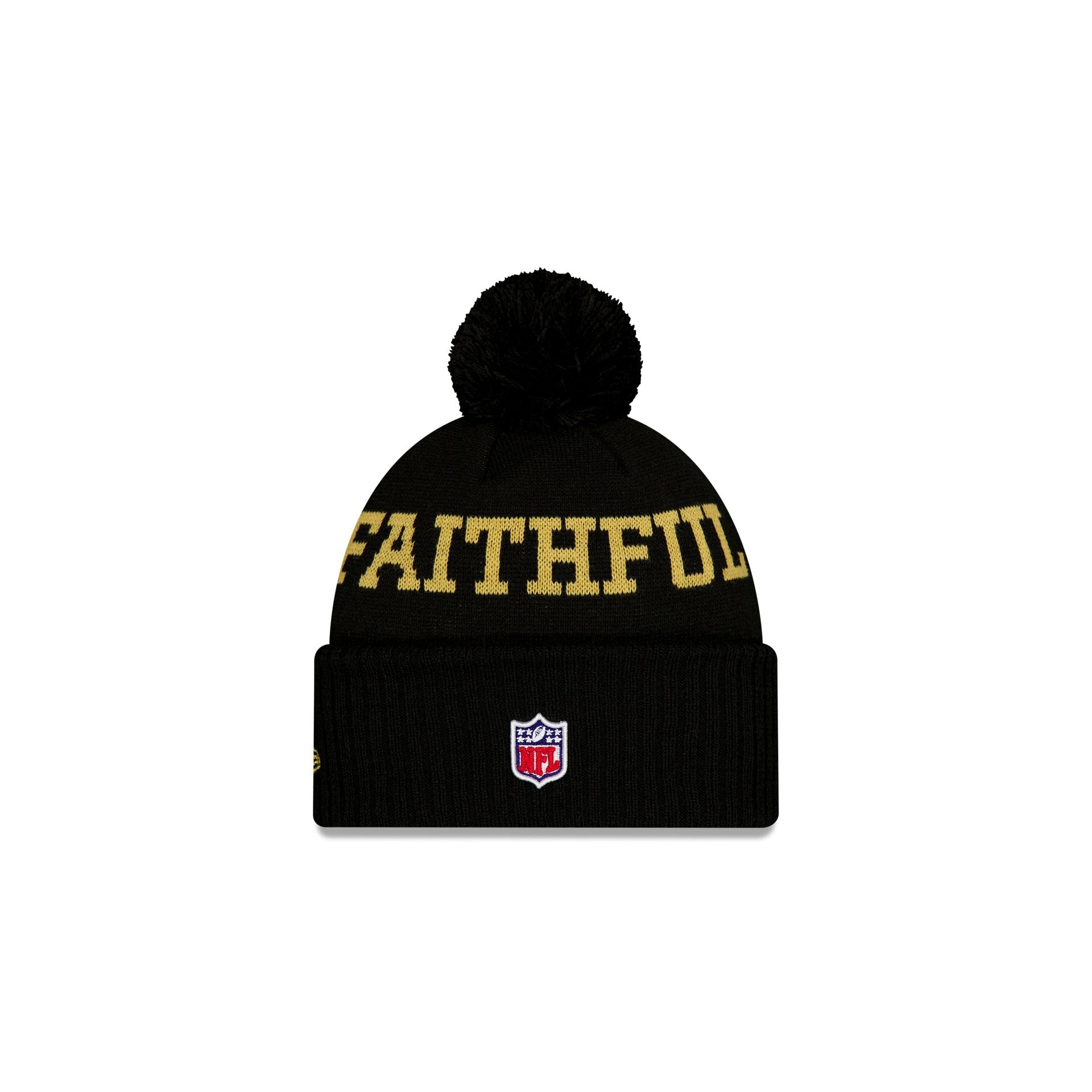 New Era 2025 NFL Rivalries Kids Pom Knit Hat