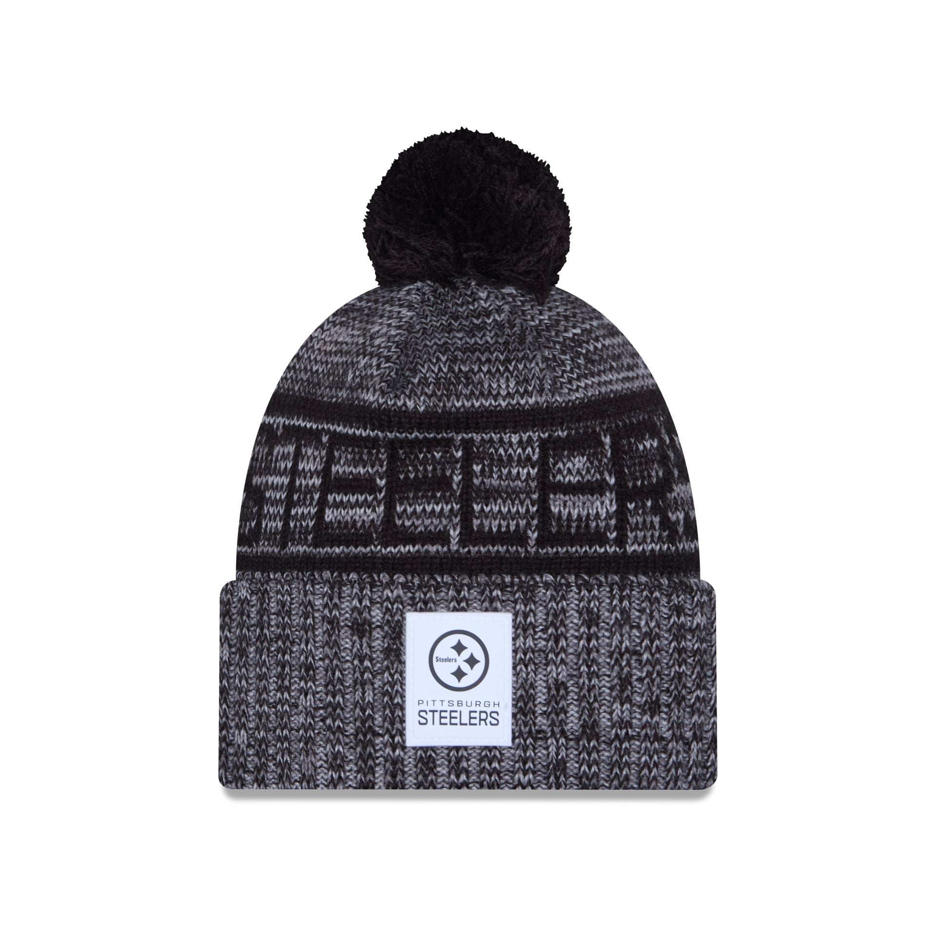 new era 2025 Sideline Cold Weather Gray Pom Knit