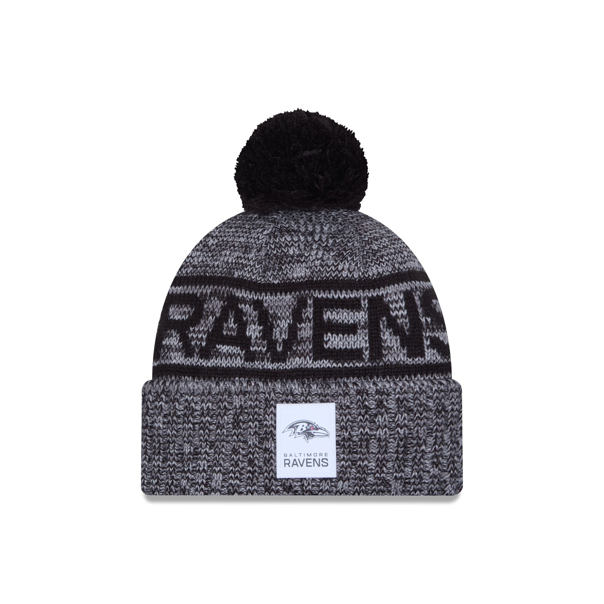 new era 2025 Sideline Cold Weather Gray Pom Knit