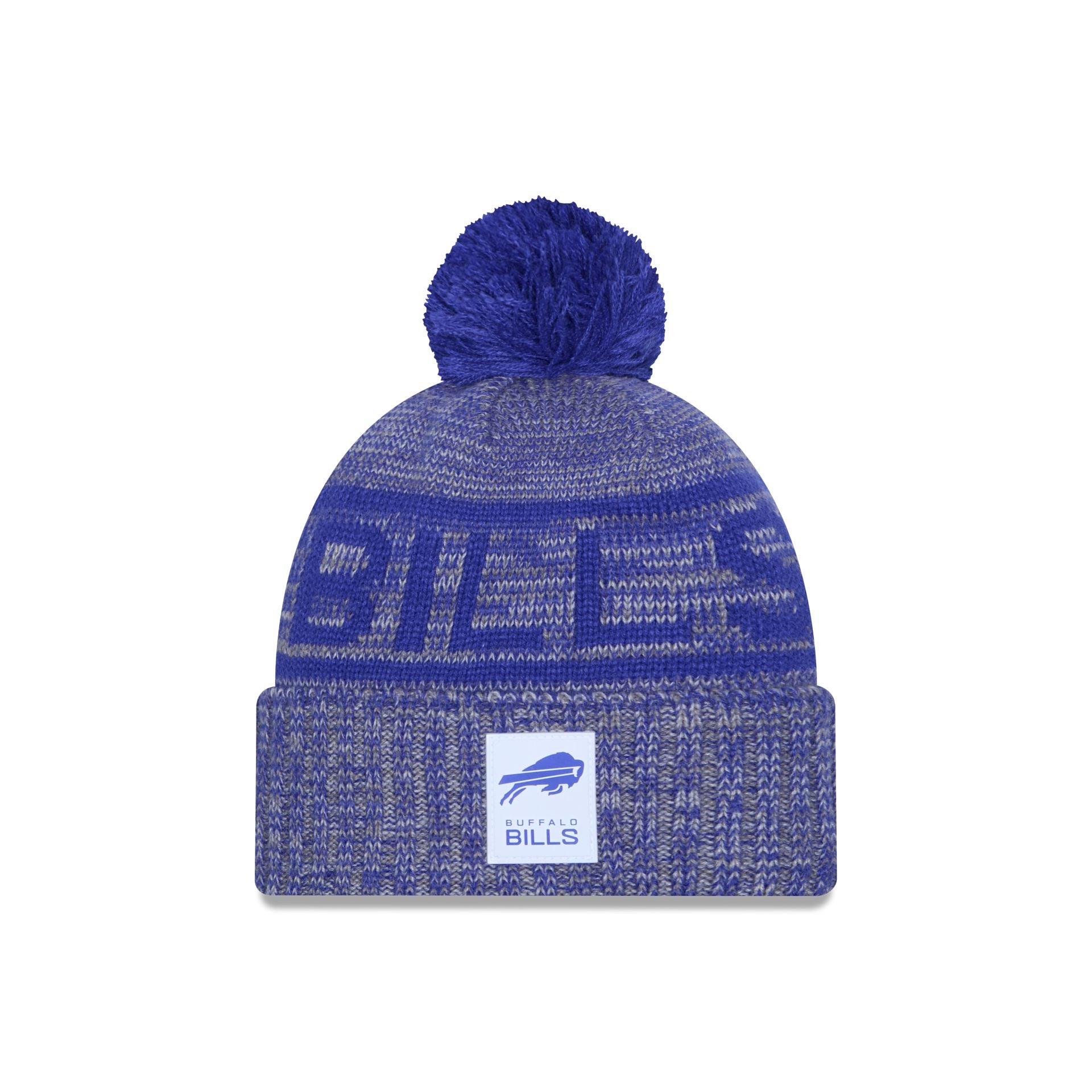 new era 2025 Sideline Cold Weather Gray Pom Knit