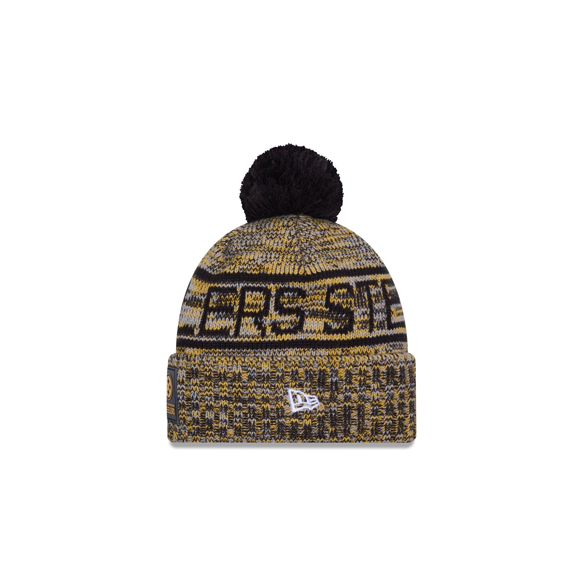 New Era 2025 Sideline Cold Weather Kids Pom Knit