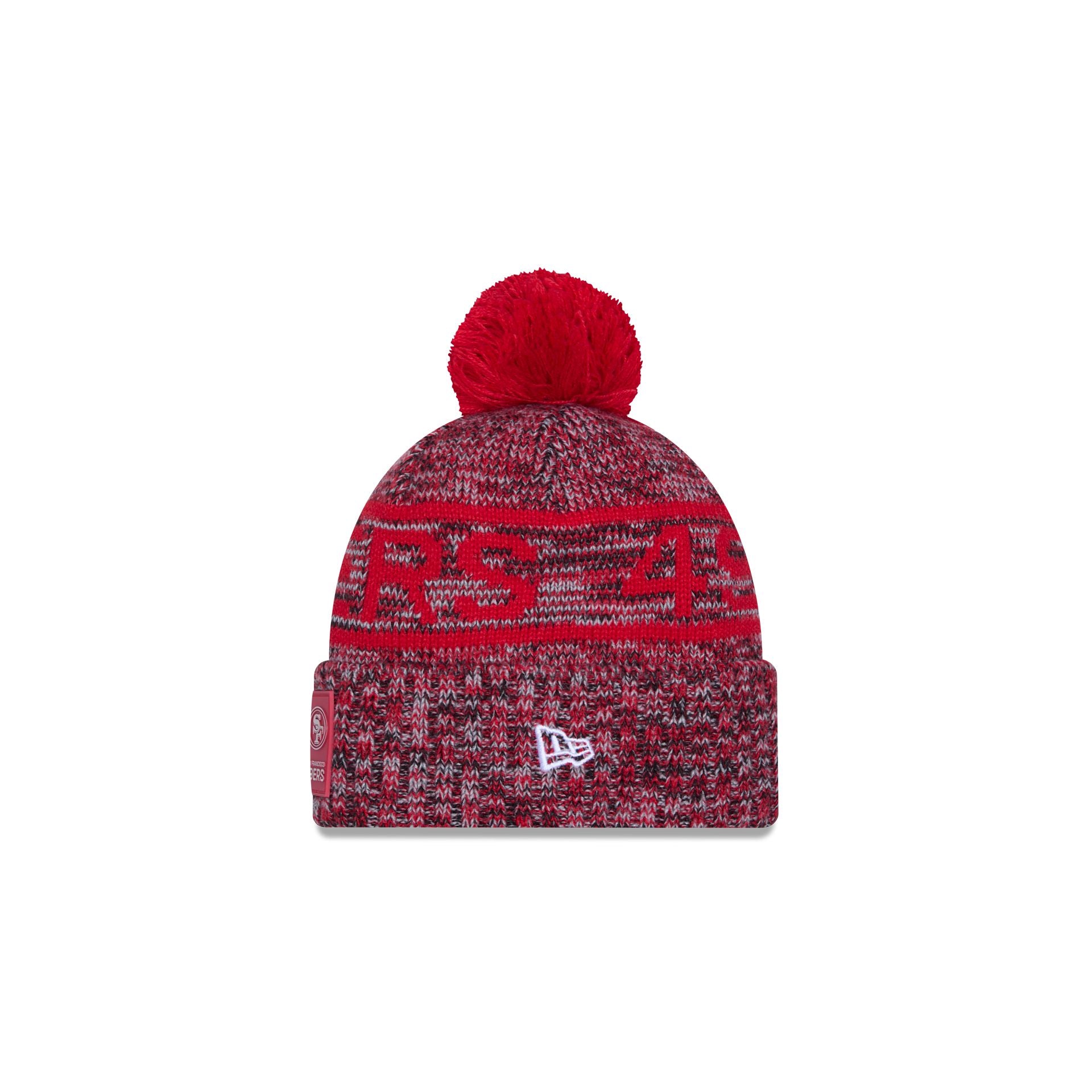 New Era 2025 Sideline Cold Weather Kids Pom Knit