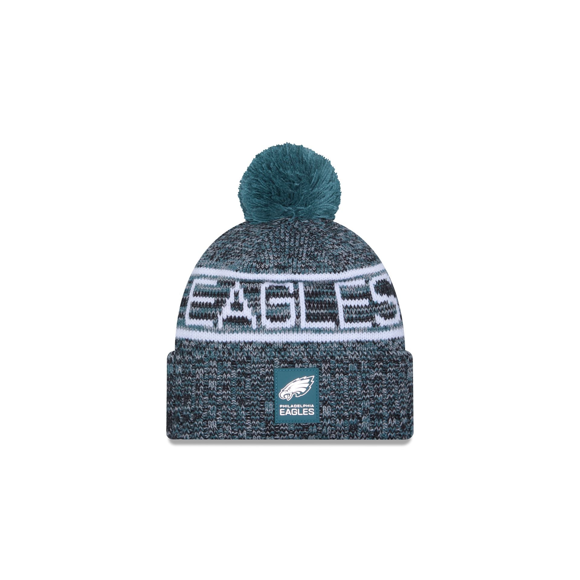 new era 2025 Sideline Cold Weather Kids Pom Knit