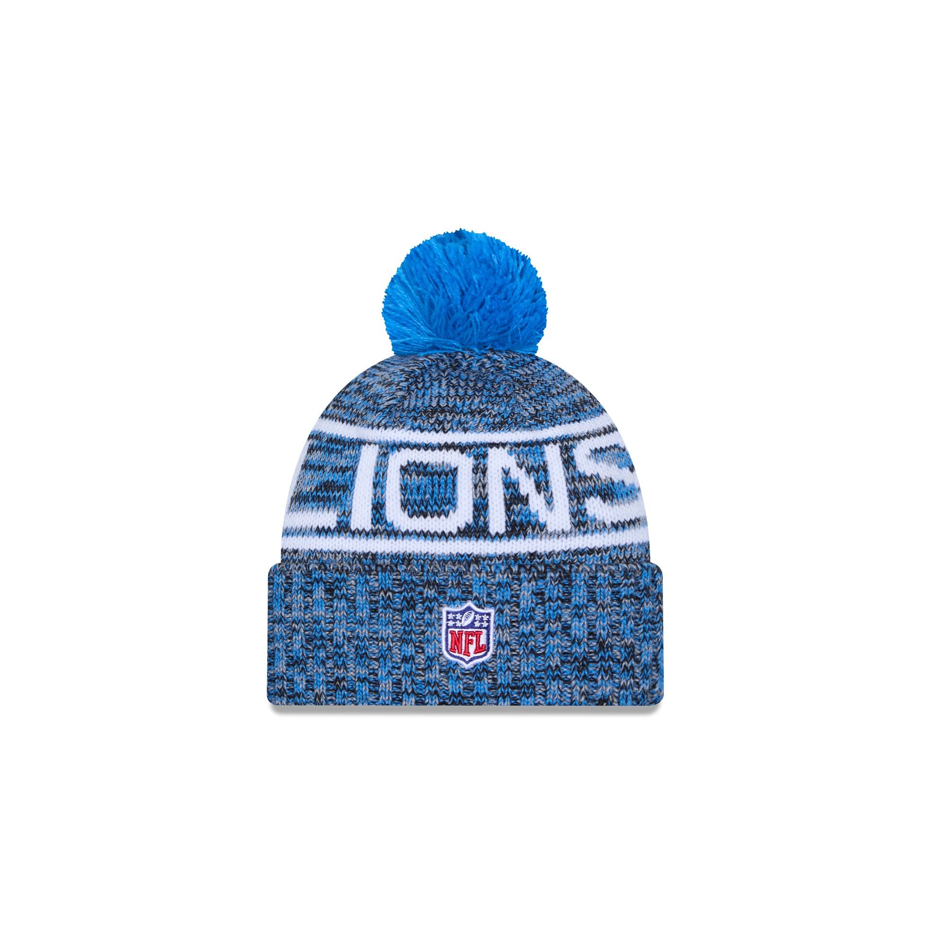 New Era 2025 Sideline Cold Weather Kids Pom Knit