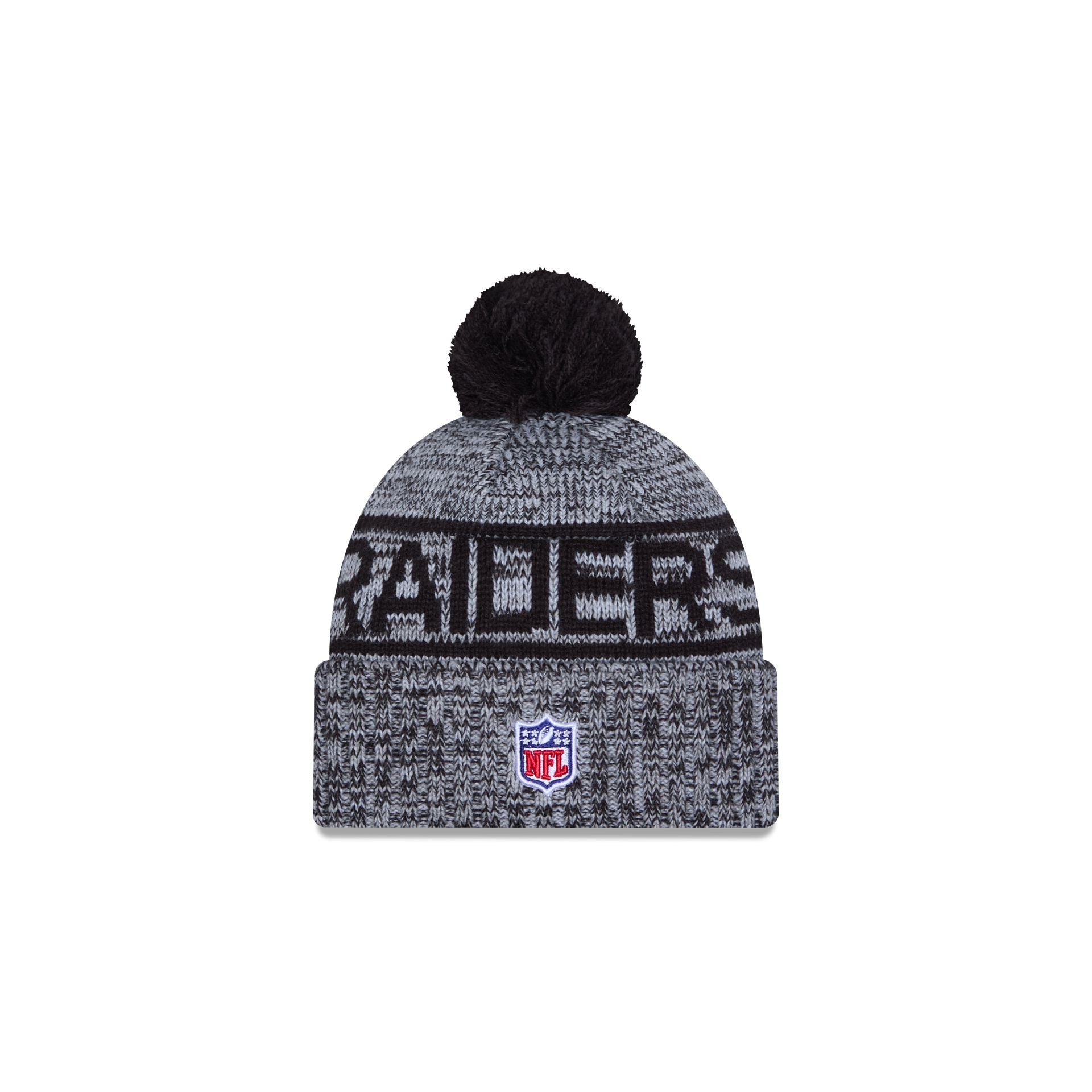 New Era 2025 Sideline Cold Weather Kids Pom Knit