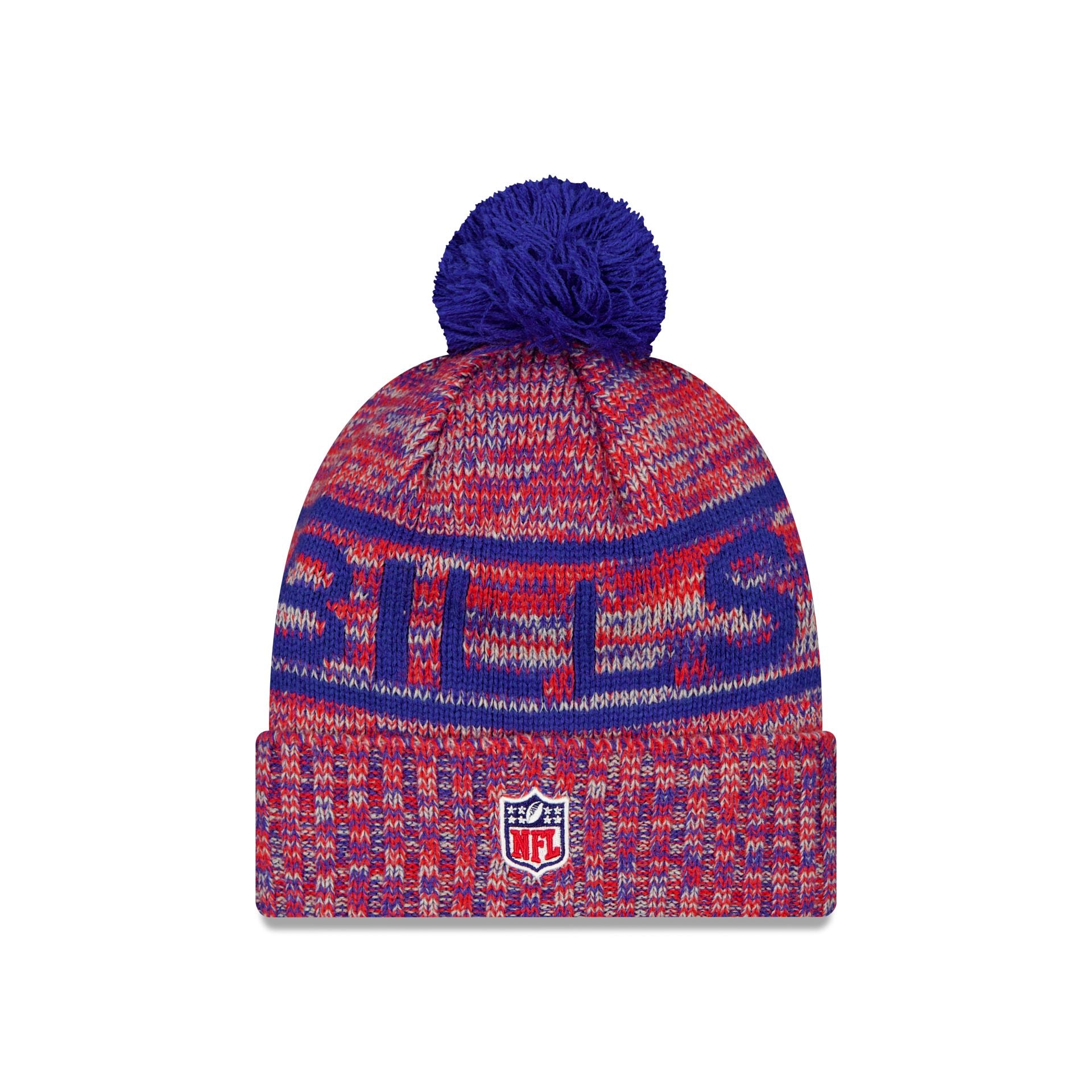 New Era 2025 Sideline Cold Weather Pom Knit