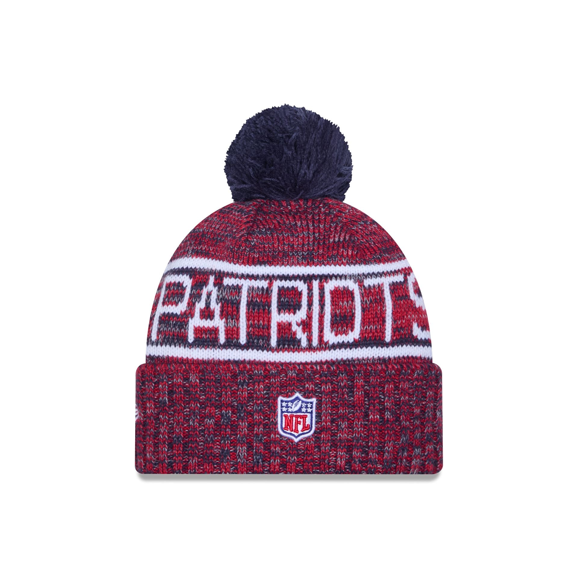 New Era 2025 Sideline Cold Weather Pom Knit