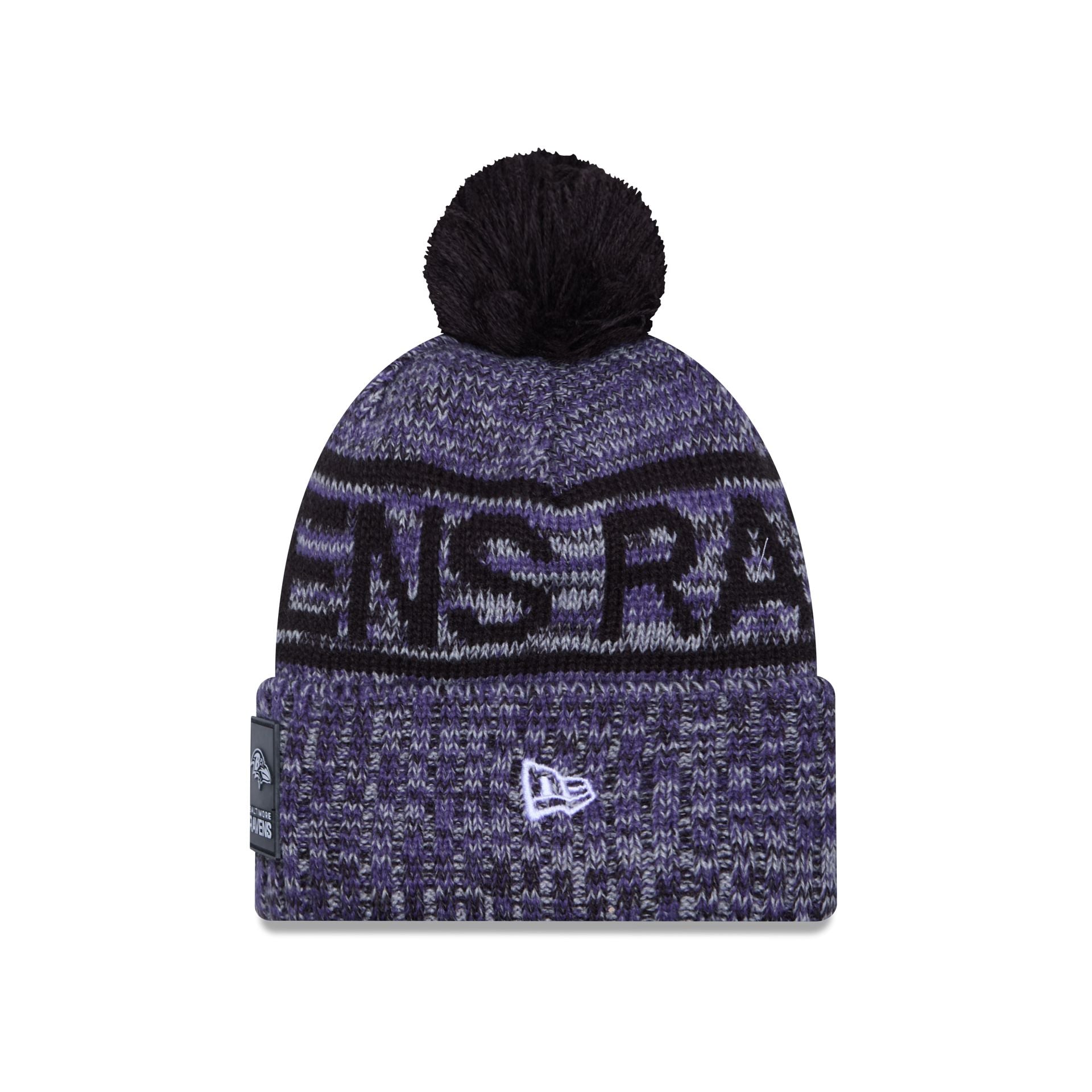 New Era 2025 Sideline Cold Weather Pom Knit