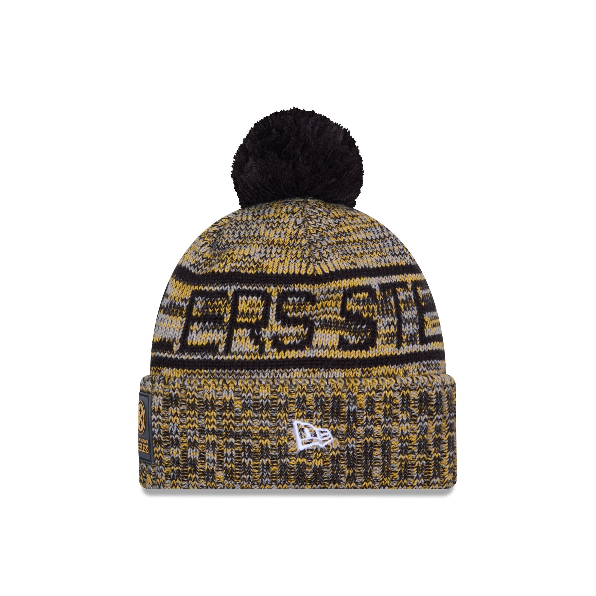New Era 2025 Sideline Cold Weather Pom Knit