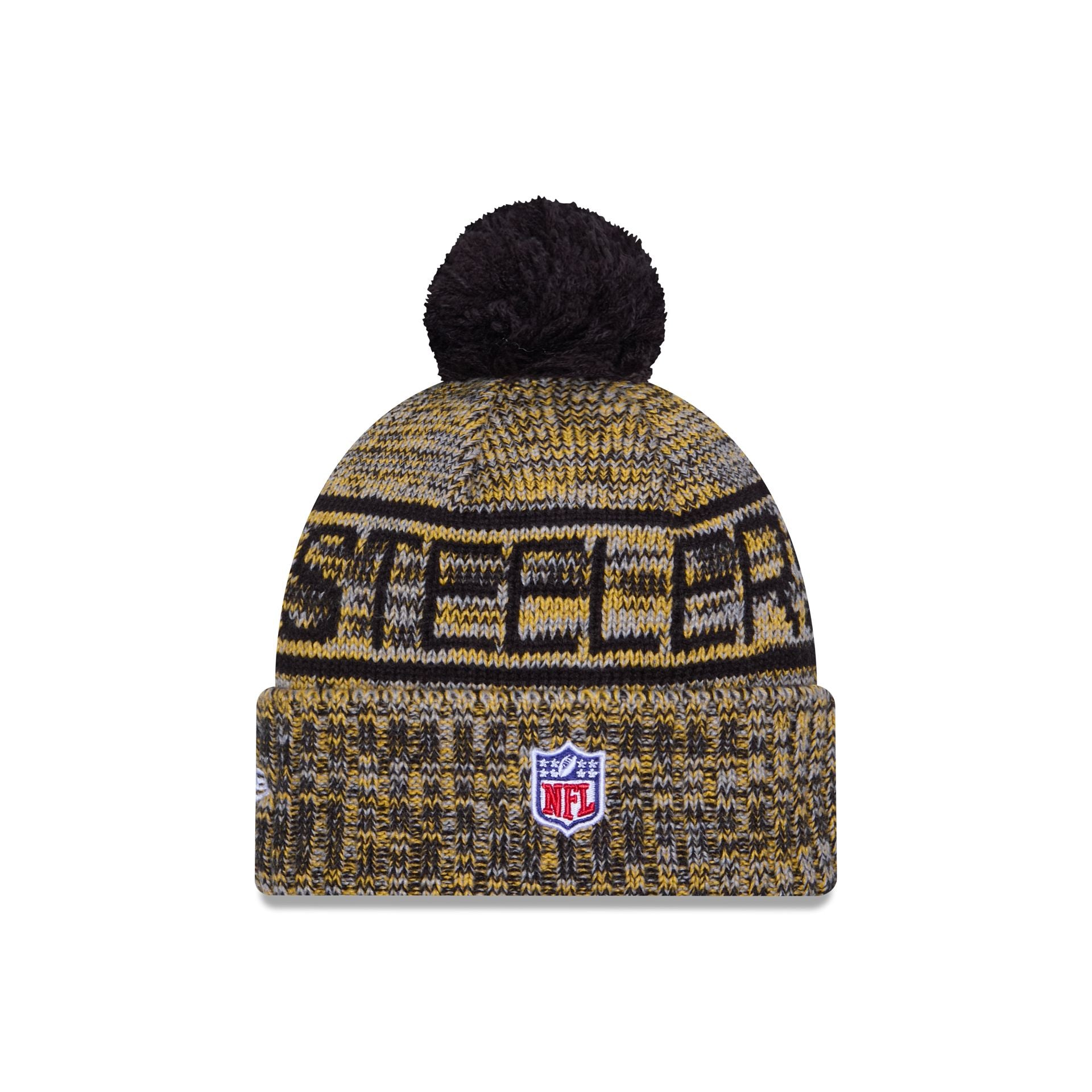 New Era 2025 Sideline Cold Weather Pom Knit