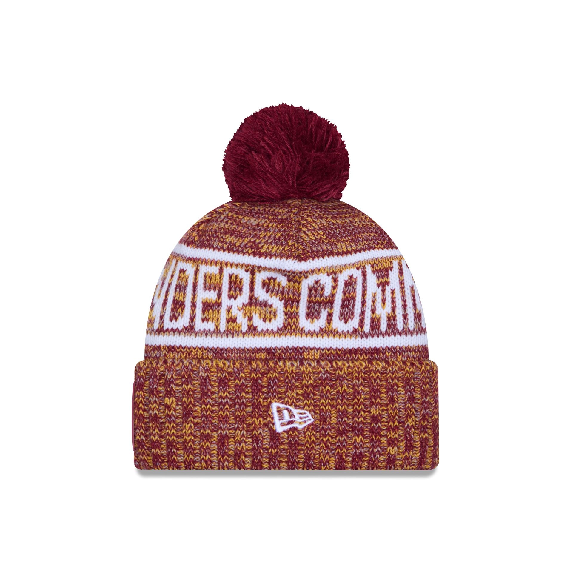New Era 2025 Sideline Cold Weather Pom Knit