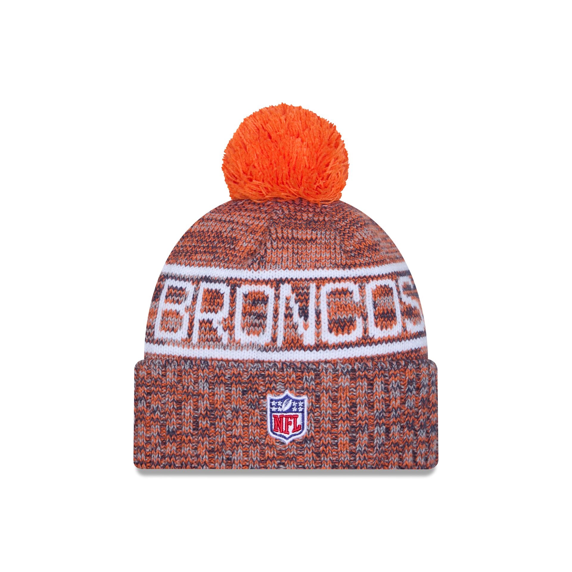 New Era 2025 Sideline Cold Weather Pom Knit