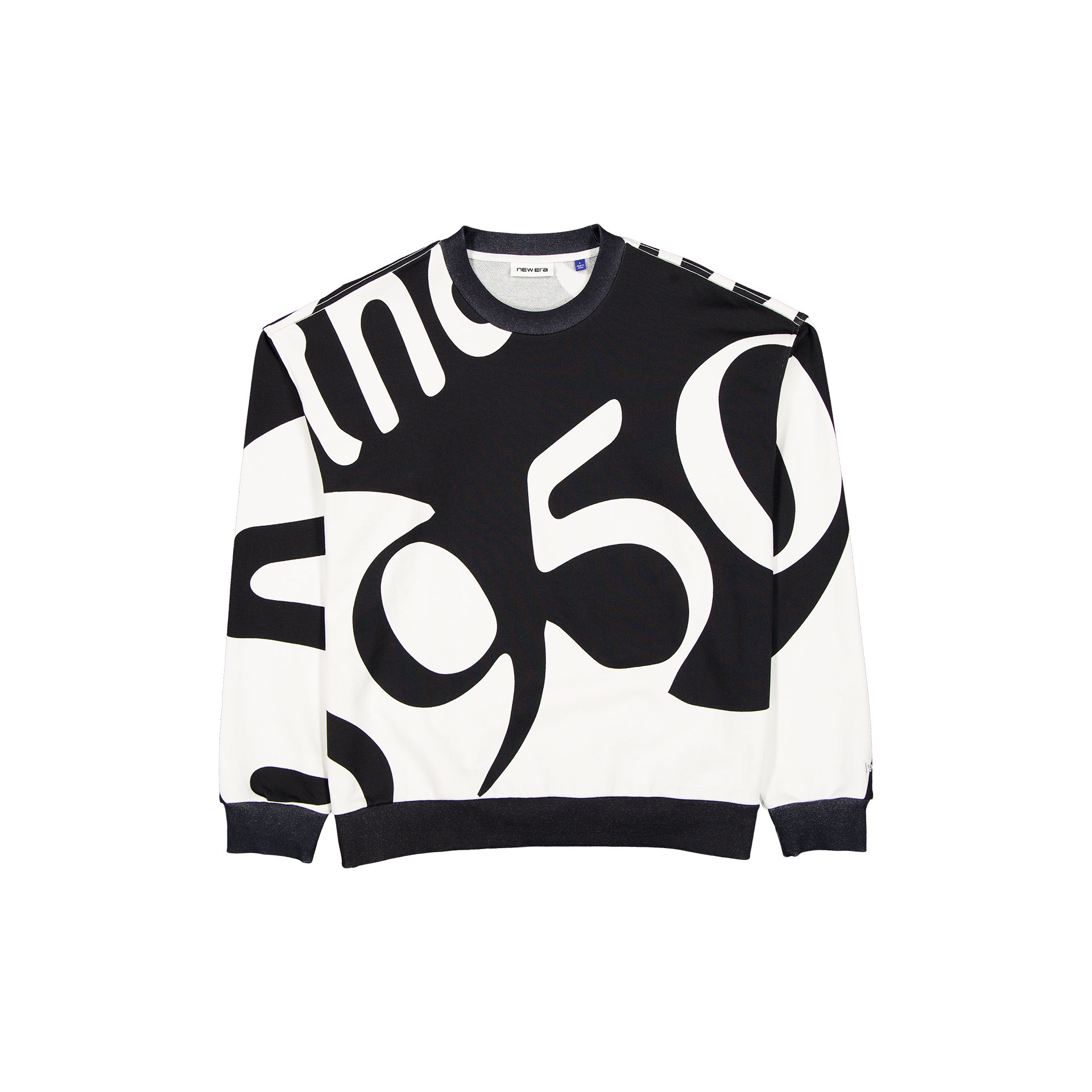 new era 59FIFTY Splitter Black Crewneck