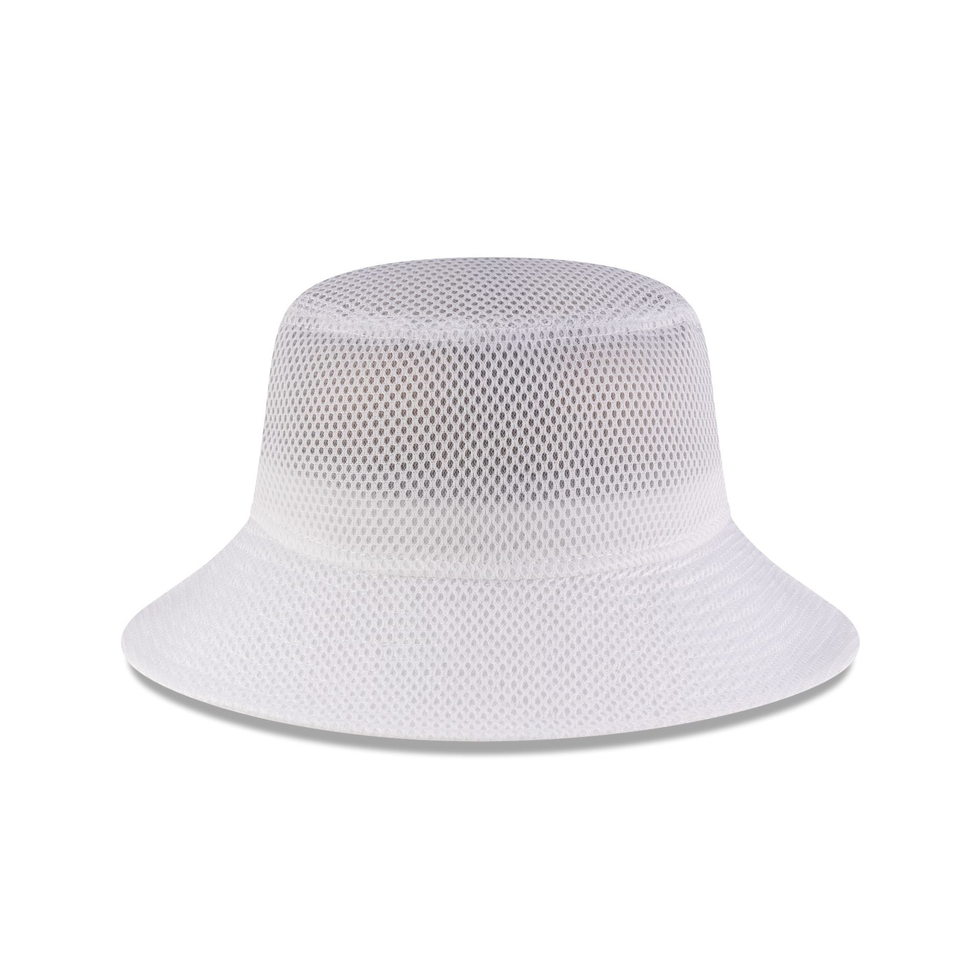 New Era Air Mesh White Bucket Hat