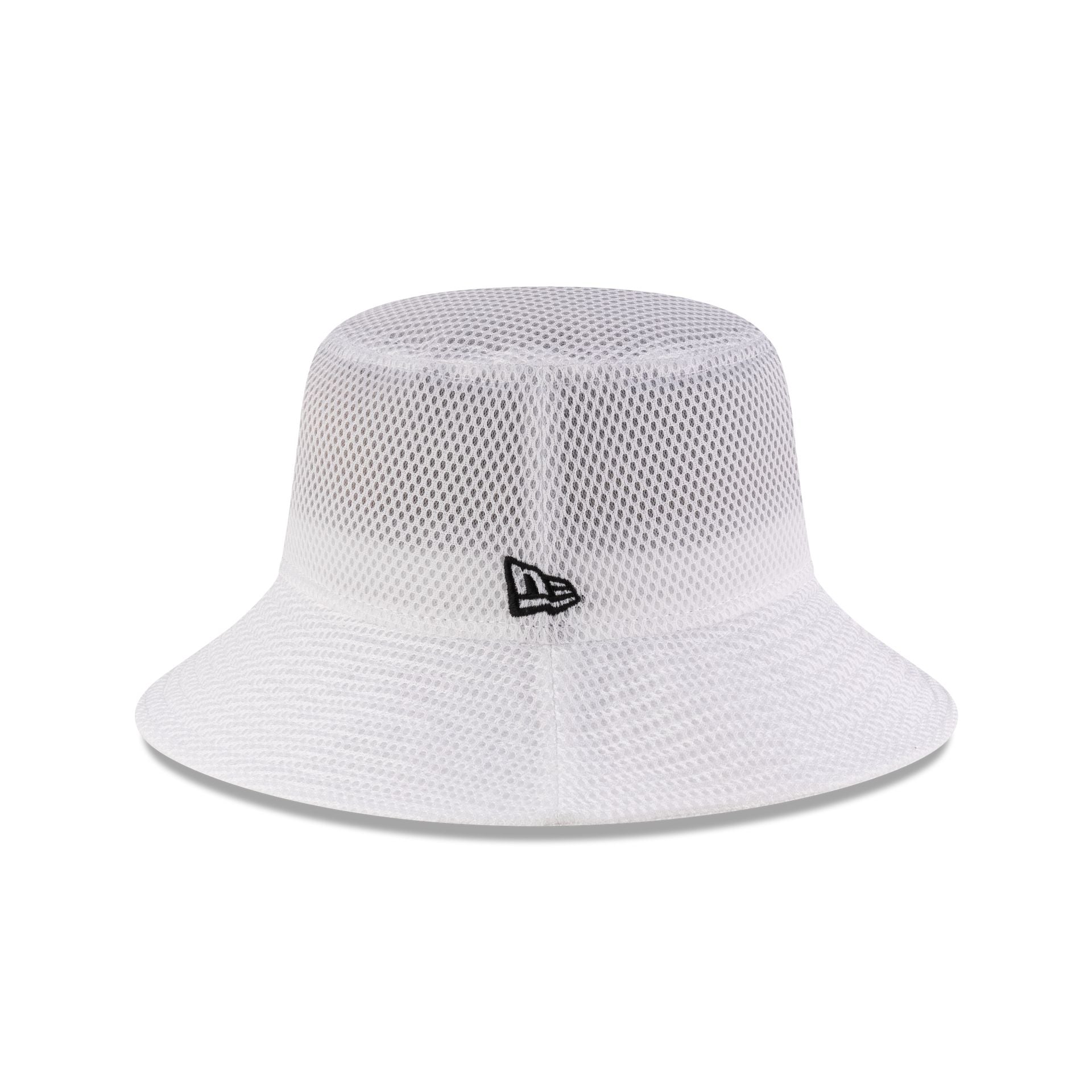 New Era Air Mesh White Bucket Hat